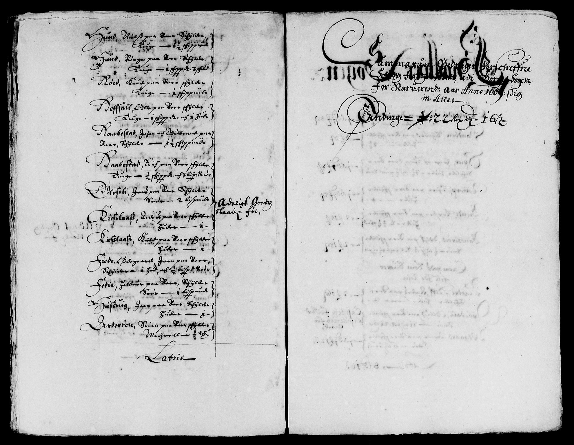 Rentekammeret inntil 1814, Reviderte regnskaper, Lensregnskaper, AV/RA-EA-5023/R/Rb/Rbc/L0013: Tune, Åbygge og Veme len, 1665-1669