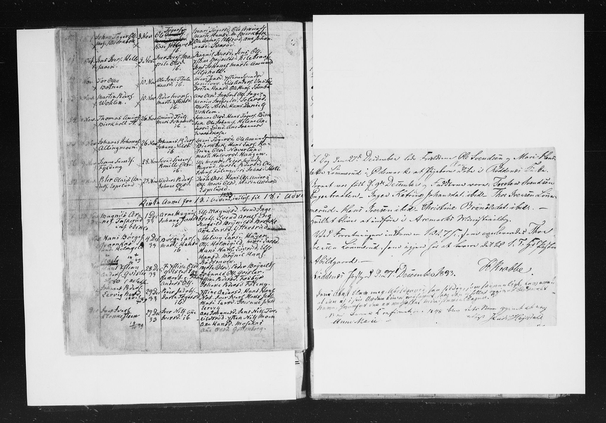 Aremark prestekontor Kirkebøker, AV/SAO-A-10899/F/Fc/L0001: Parish register (official) no. III 1, 1814-1834, p. 219-220