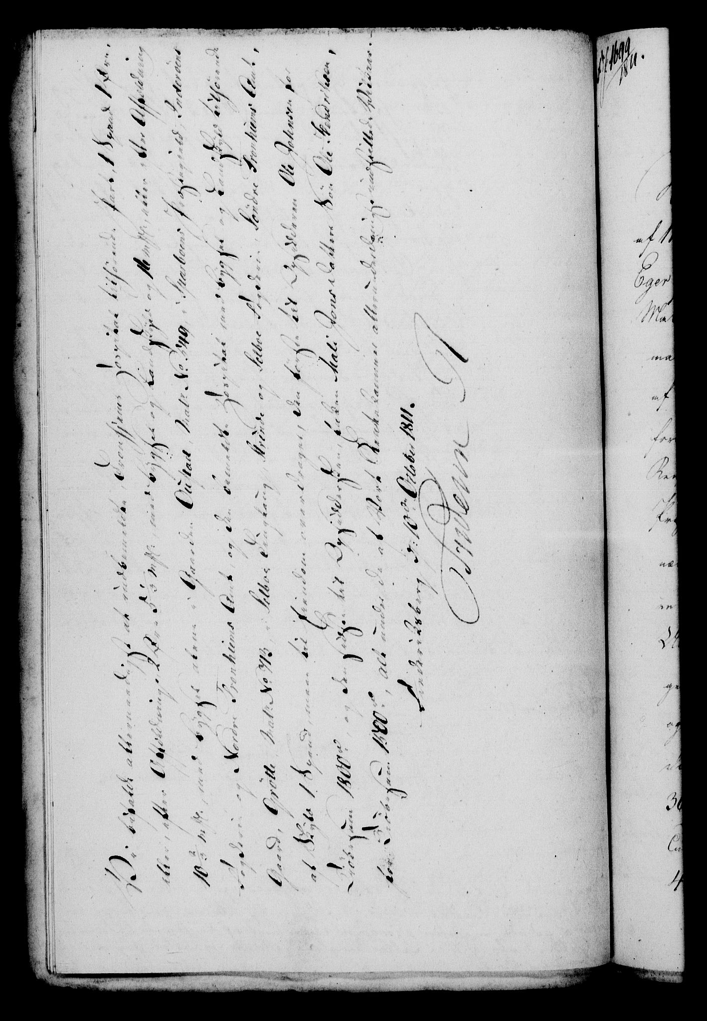 Rentekammeret, Kammerkanselliet, AV/RA-EA-3111/G/Gf/Gfa/L0093: Norsk relasjons- og resolusjonsprotokoll (merket RK 52.93), 1811, p. 521