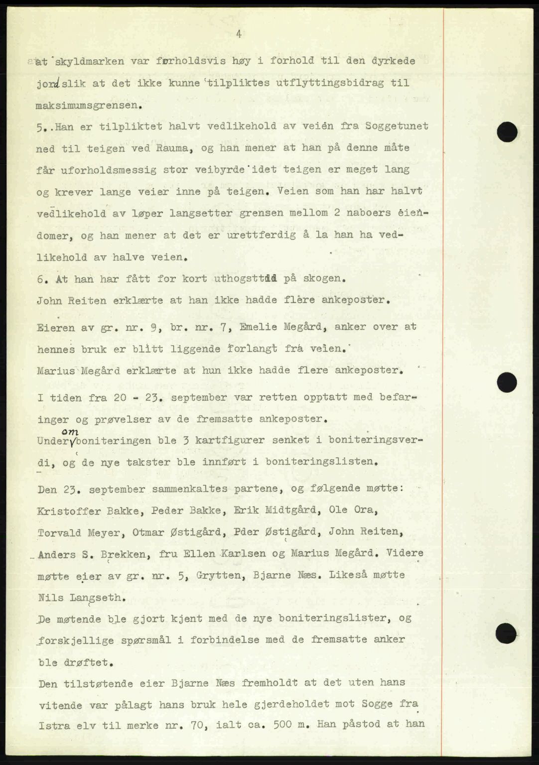 Romsdal sorenskriveri, AV/SAT-A-4149/1/2/2C: Mortgage book no. A31, 1949-1949, Diary no: : 3361/1949