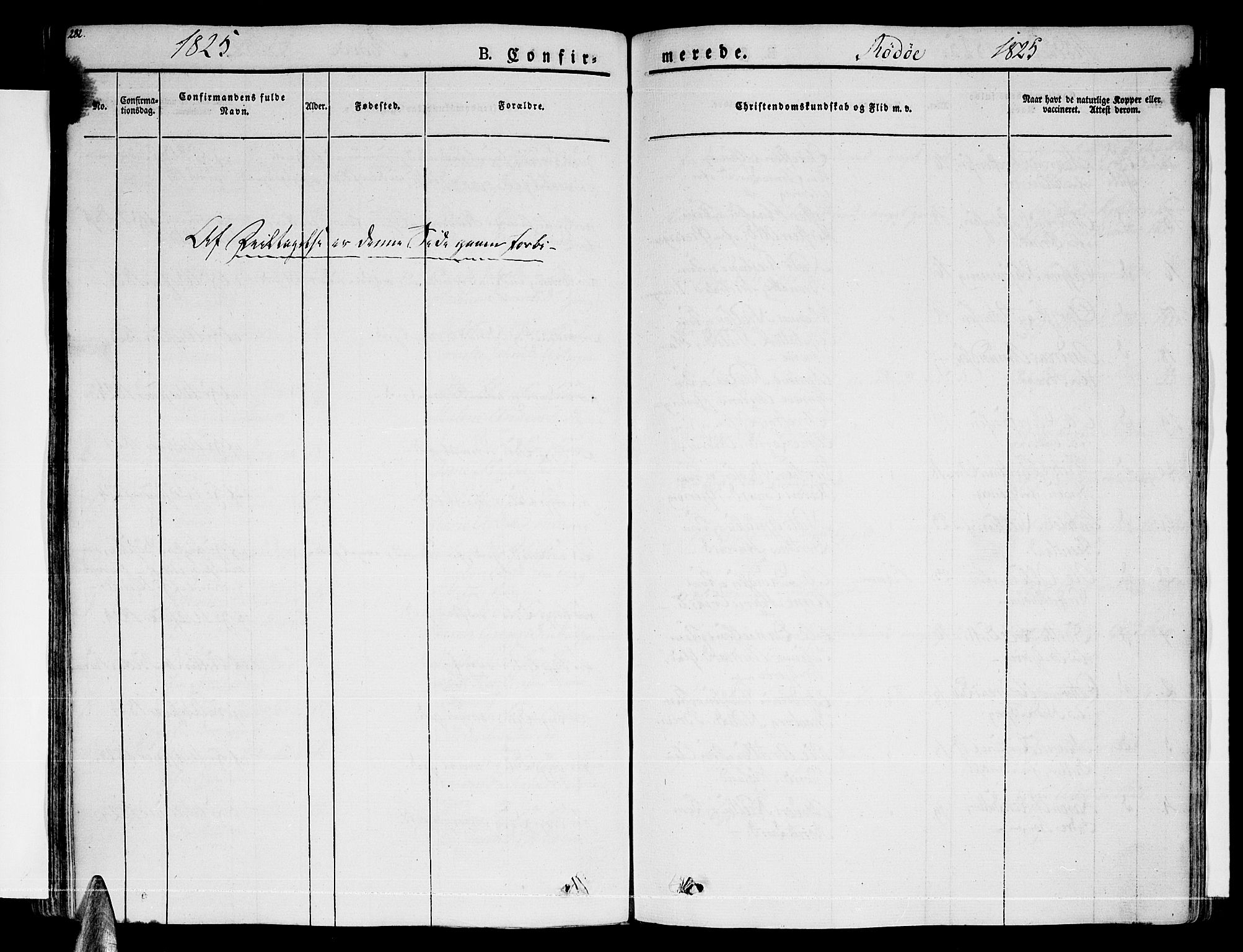 Ministerialprotokoller, klokkerbøker og fødselsregistre - Nordland, SAT/A-1459/841/L0598: Parish register (official) no. 841A06 /1, 1825-1844, p. 282