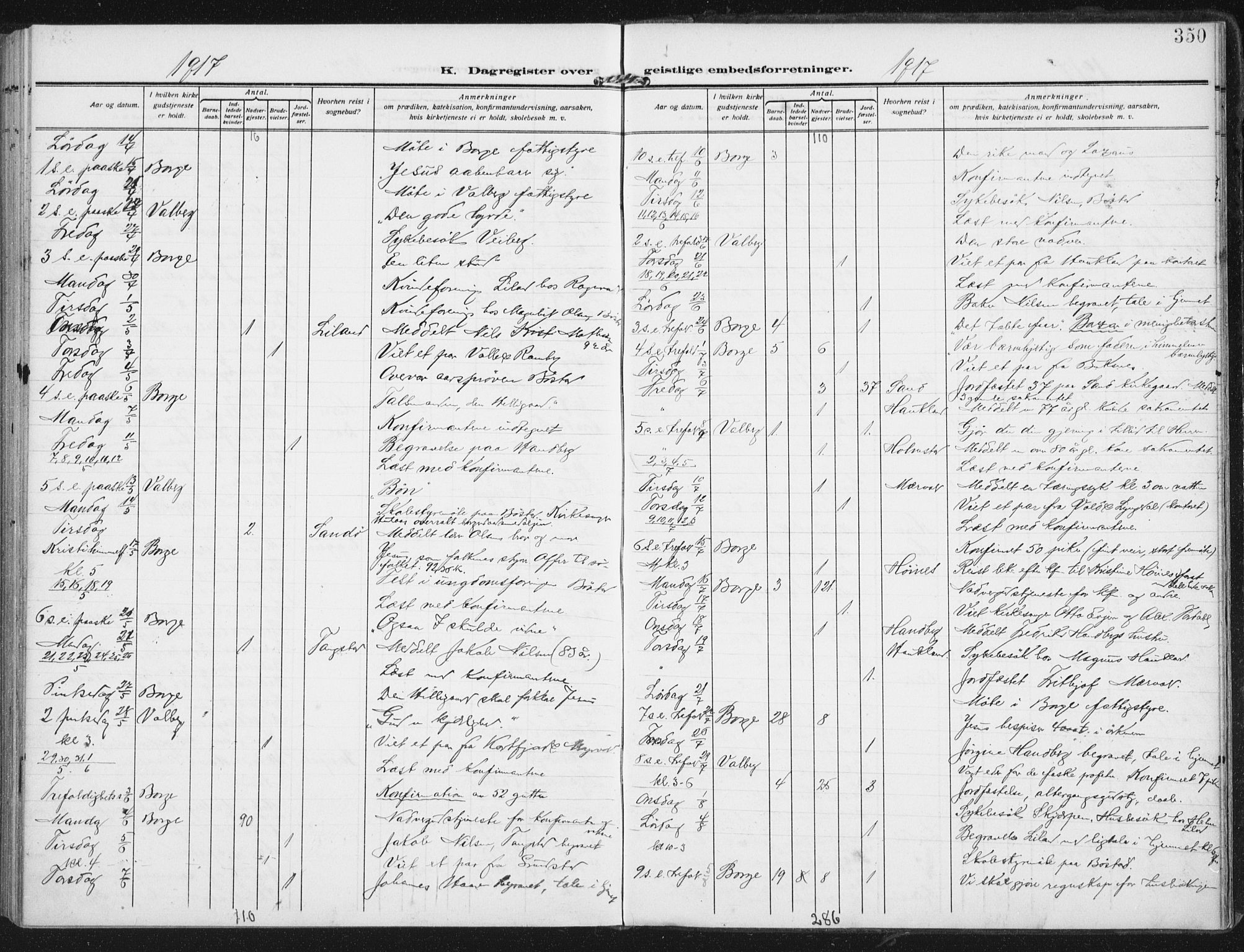 Ministerialprotokoller, klokkerbøker og fødselsregistre - Nordland, SAT/A-1459/880/L1135: Parish register (official) no. 880A09, 1908-1919, p. 350