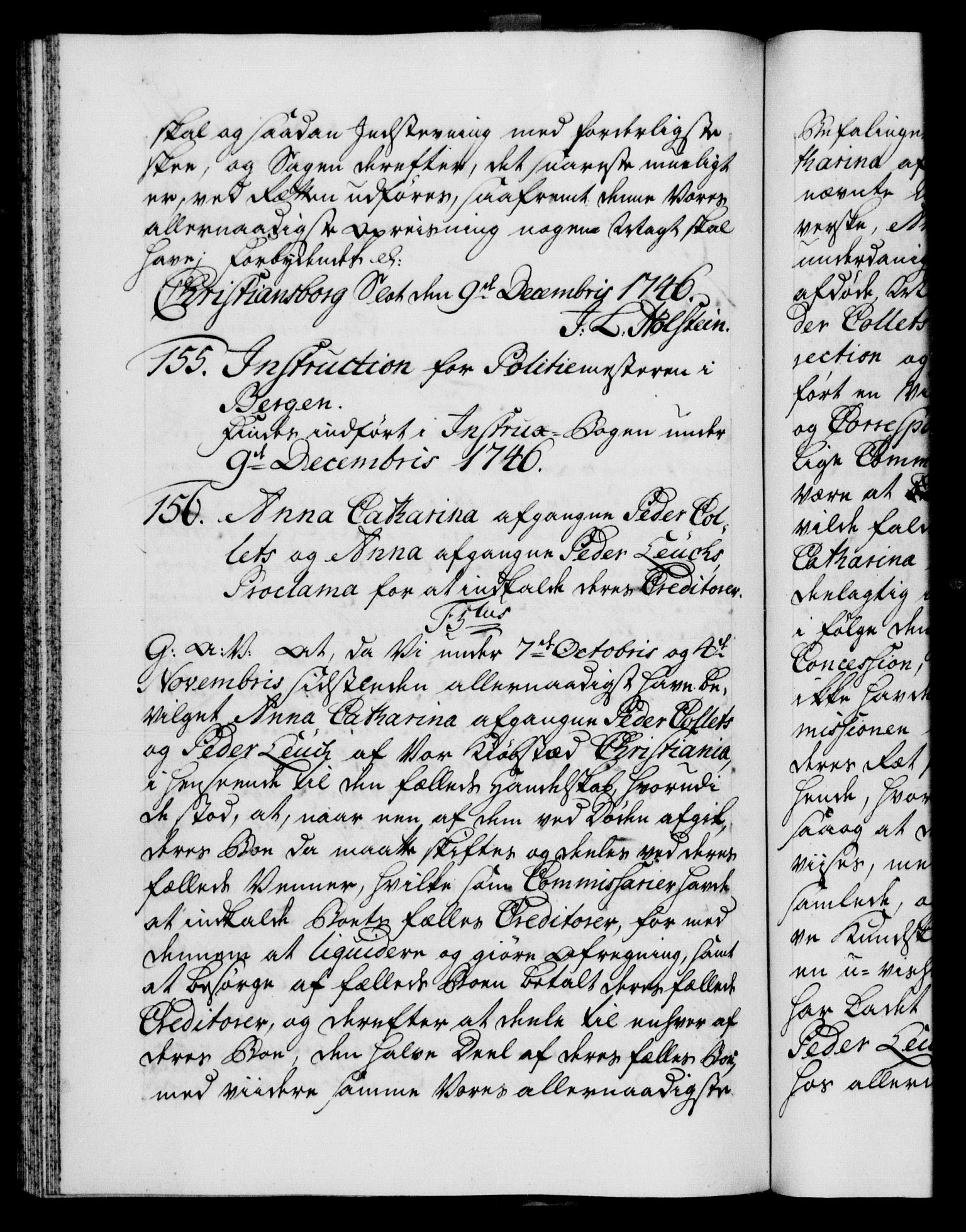 Danske Kanselli 1572-1799, AV/RA-EA-3023/F/Fc/Fca/Fcaa/L0035: Norske registre, 1746-1748, p. 97b