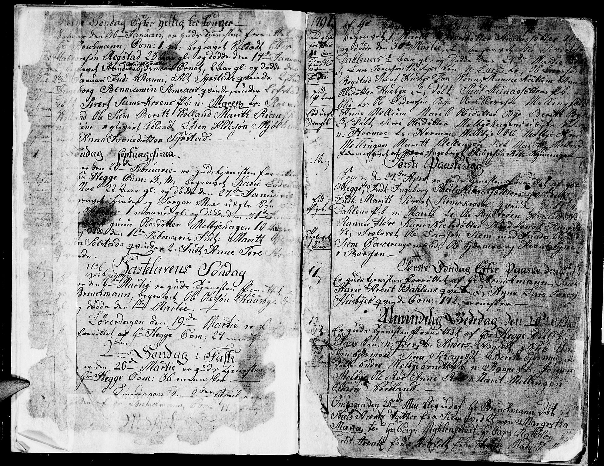 Ministerialprotokoller, klokkerbøker og fødselsregistre - Sør-Trøndelag, SAT/A-1456/667/L0794: Parish register (official) no. 667A02, 1791-1816, p. 4-5