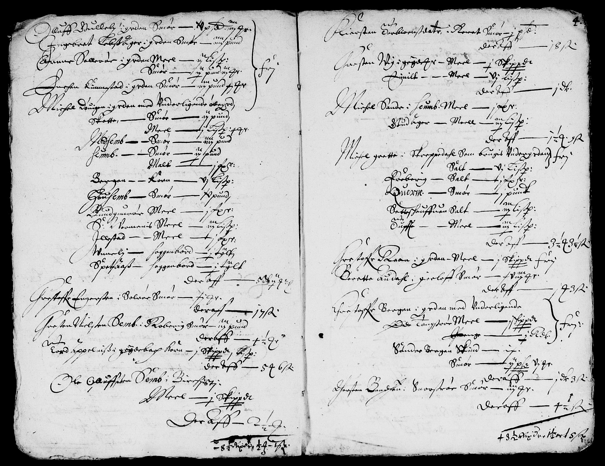 Rentekammeret inntil 1814, Reviderte regnskaper, Lensregnskaper, AV/RA-EA-5023/R/Rb/Rbo/L0032: Tønsberg len, 1653-1656