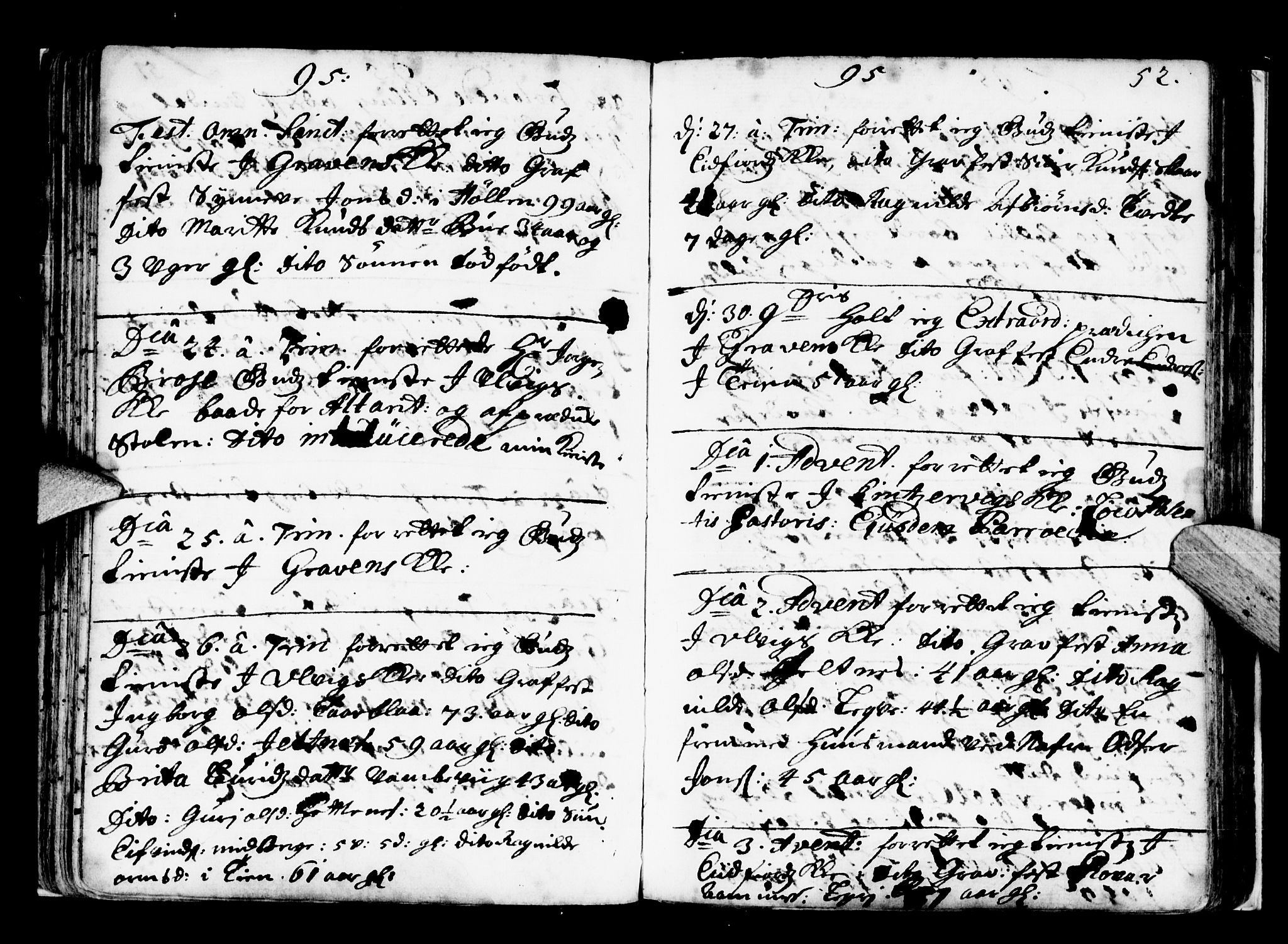 Ulvik sokneprestembete, SAB/A-78801/H/Haa: Parish register (official) no. A 2, 1689-1706, p. 52