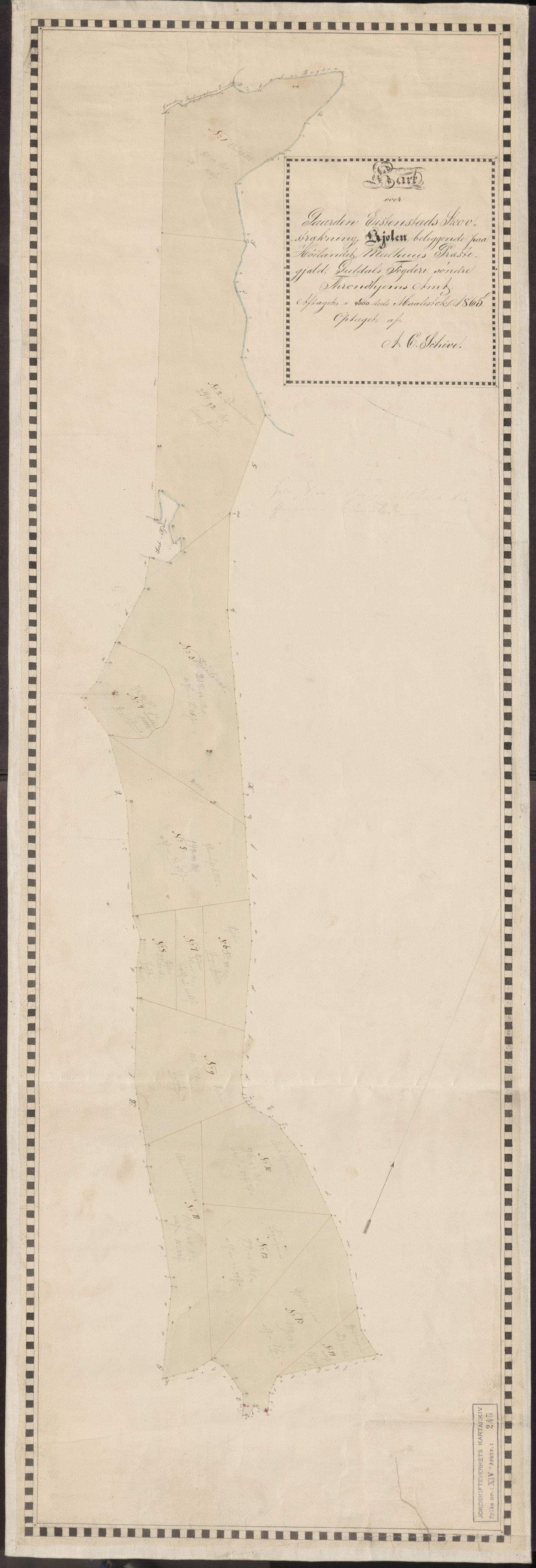 Jordskifteverkets kartarkiv, RA/S-3929/T, 1859-1988, p. 363