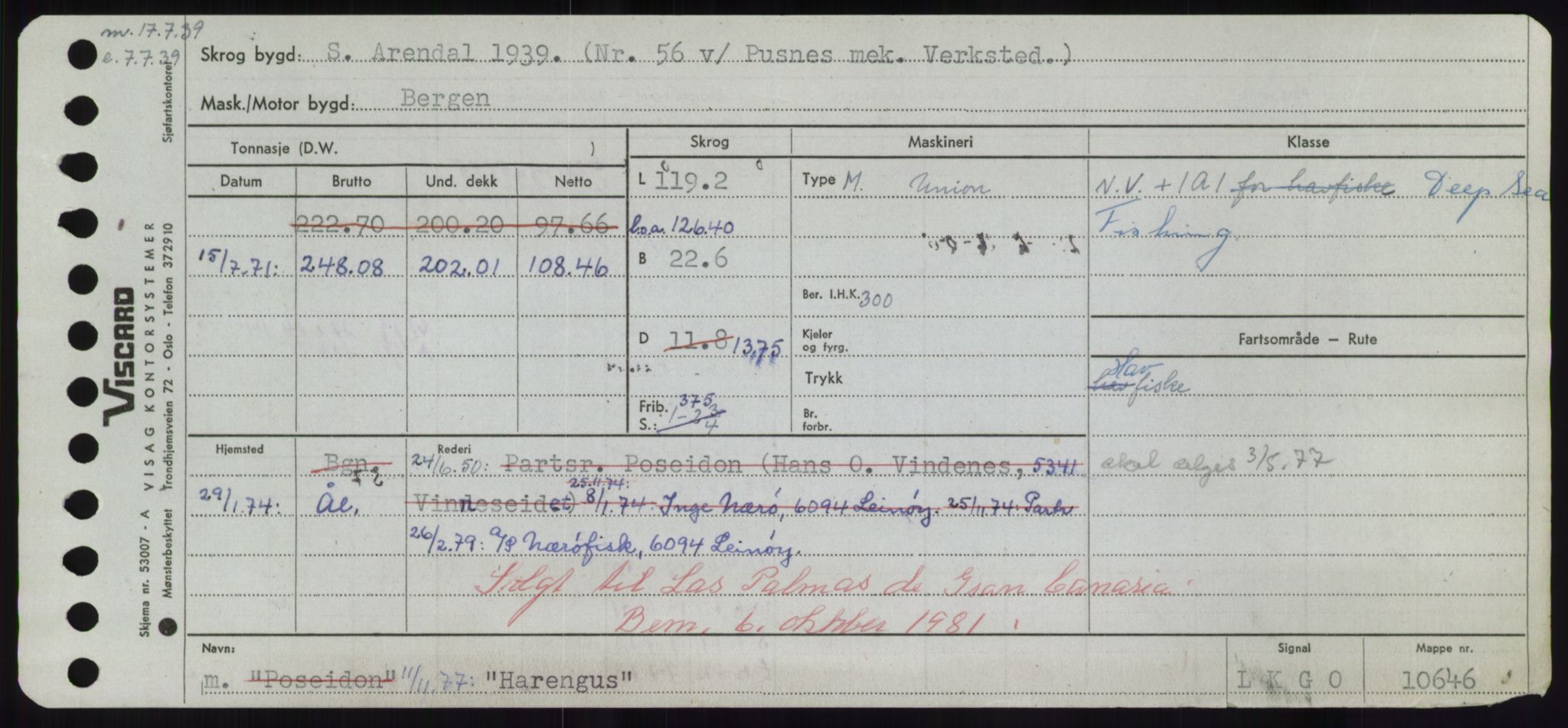 Sjøfartsdirektoratet med forløpere, Skipsmålingen, AV/RA-S-1627/H/Hd/L0014: Fartøy, H-Havl, p. 325