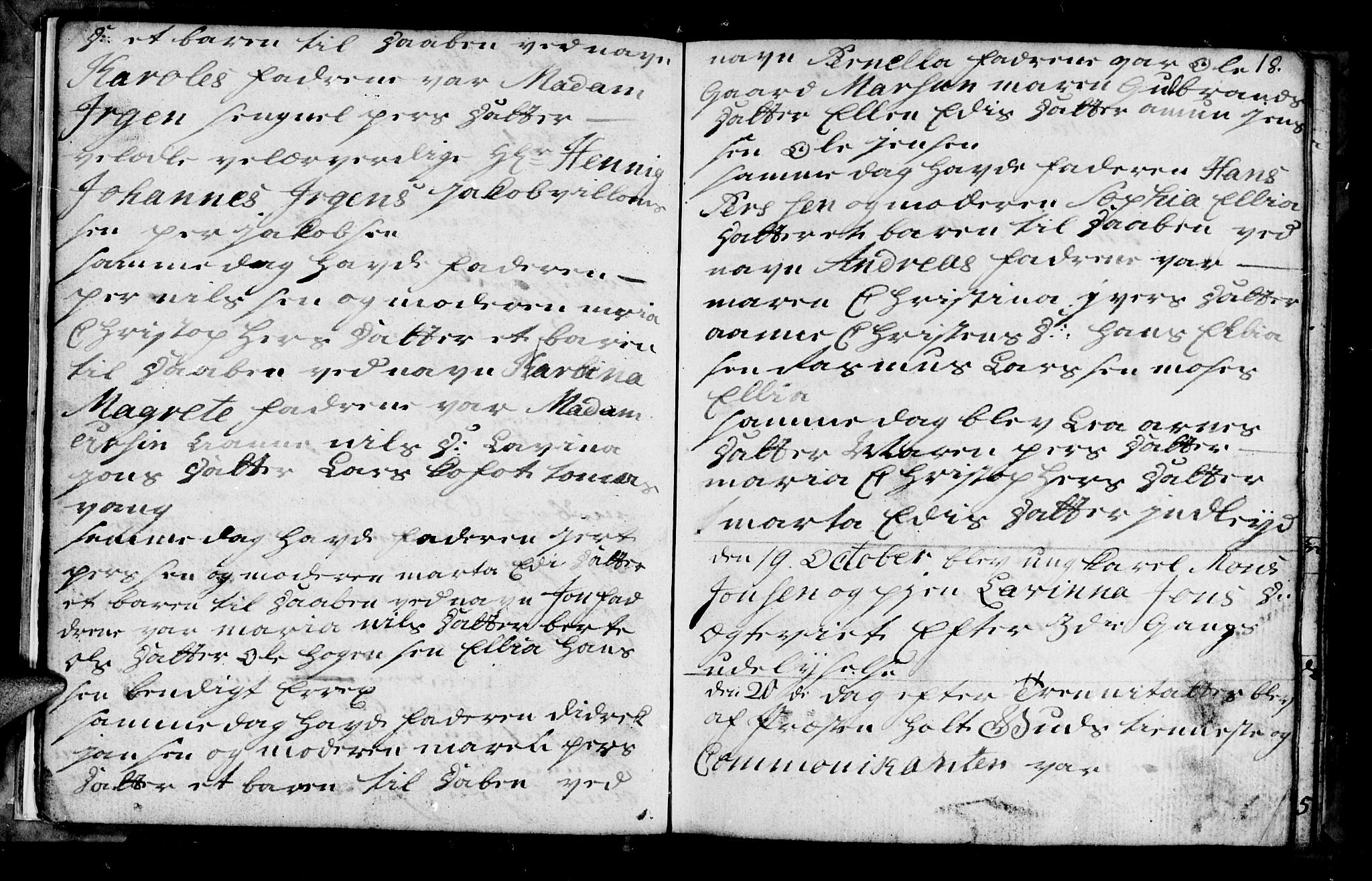 Berg sokneprestkontor, AV/SATØ-S-1318/G/Ga/Gab/L0010klokker: Parish register (copy) no. 10, 1783-1811, p. 18