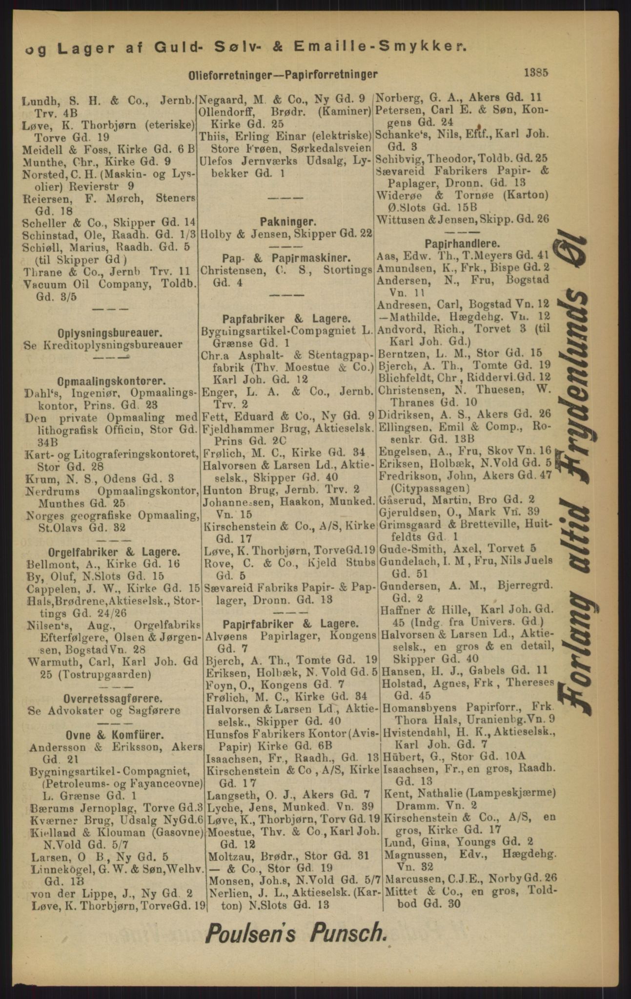 Kristiania/Oslo adressebok, PUBL/-, 1902, p. 1385