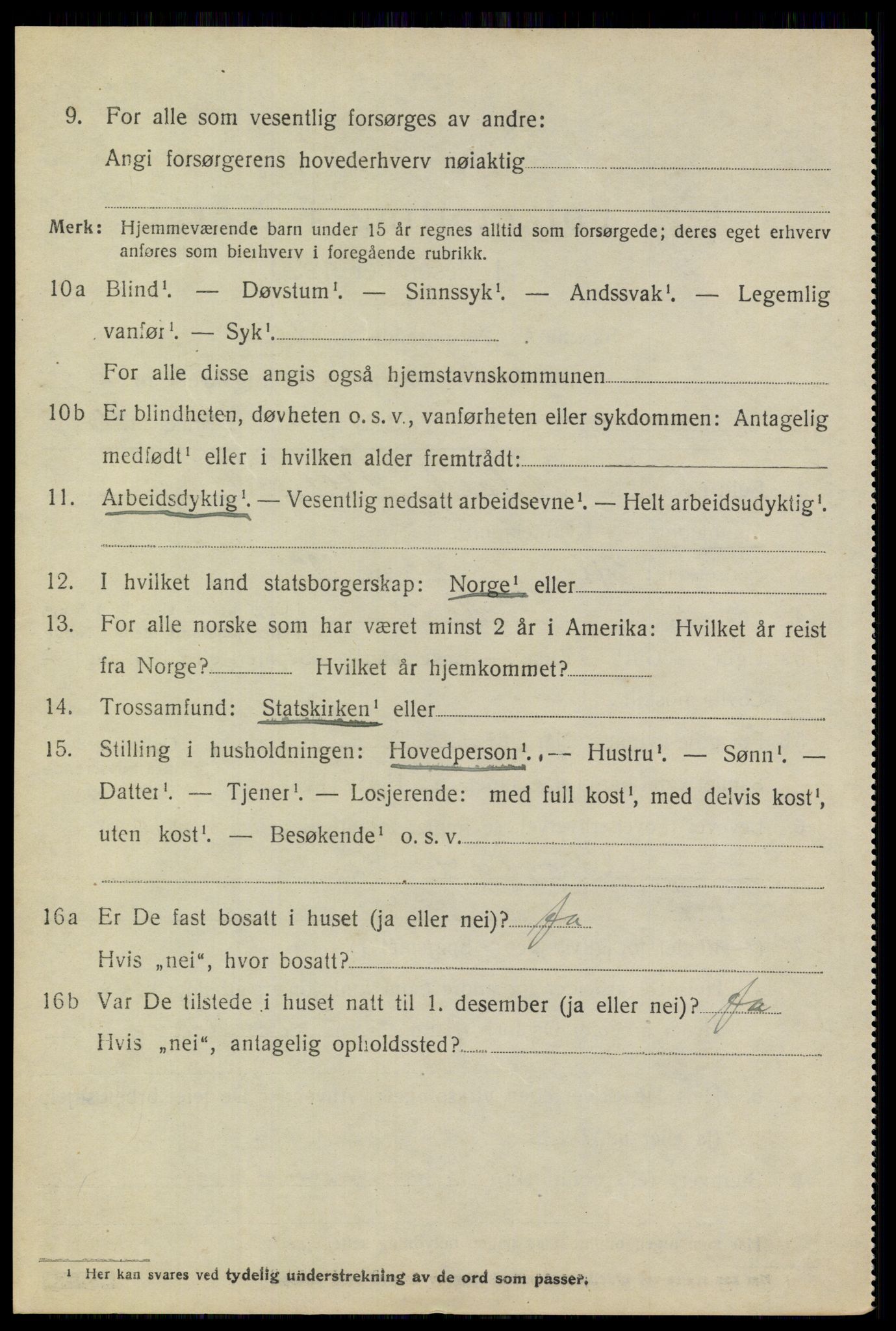 SAO, 1920 census for Blaker, 1920, p. 2020