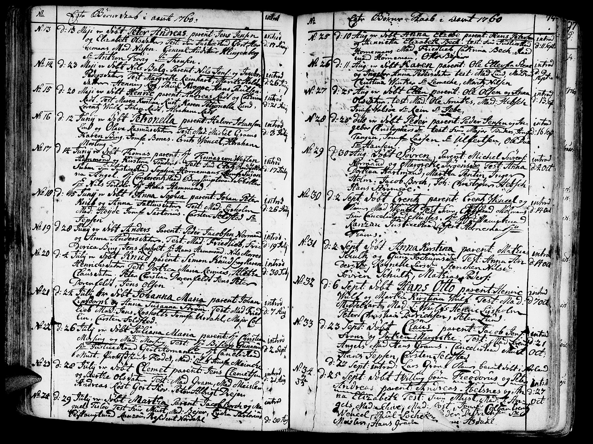 Ministerialprotokoller, klokkerbøker og fødselsregistre - Sør-Trøndelag, SAT/A-1456/602/L0103: Parish register (official) no. 602A01, 1732-1774, p. 74