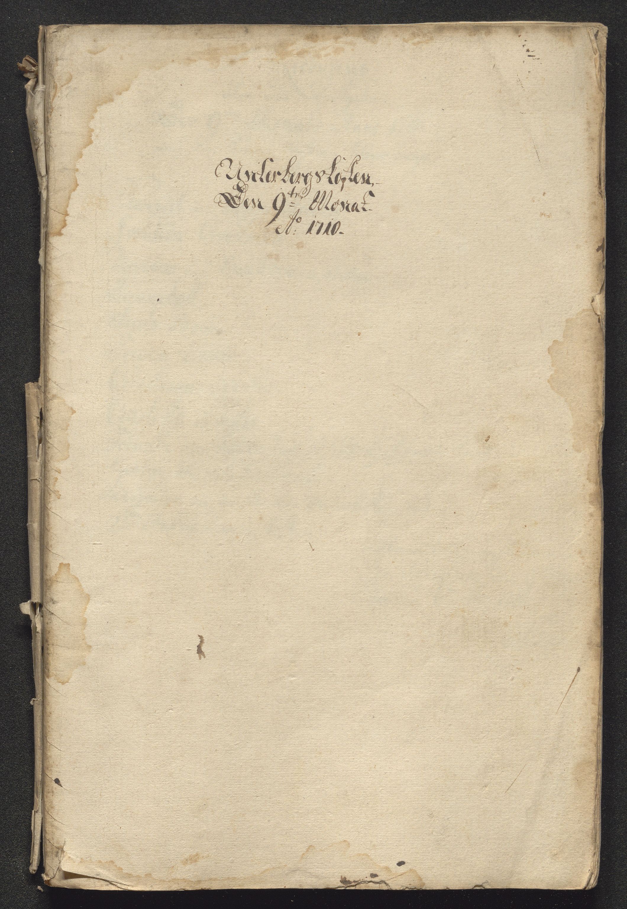 Kongsberg Sølvverk 1623-1816, SAKO/EA-3135/001/D/Dc/Dcd/L0099: Utgiftsregnskap for gruver m.m., 1710, p. 376