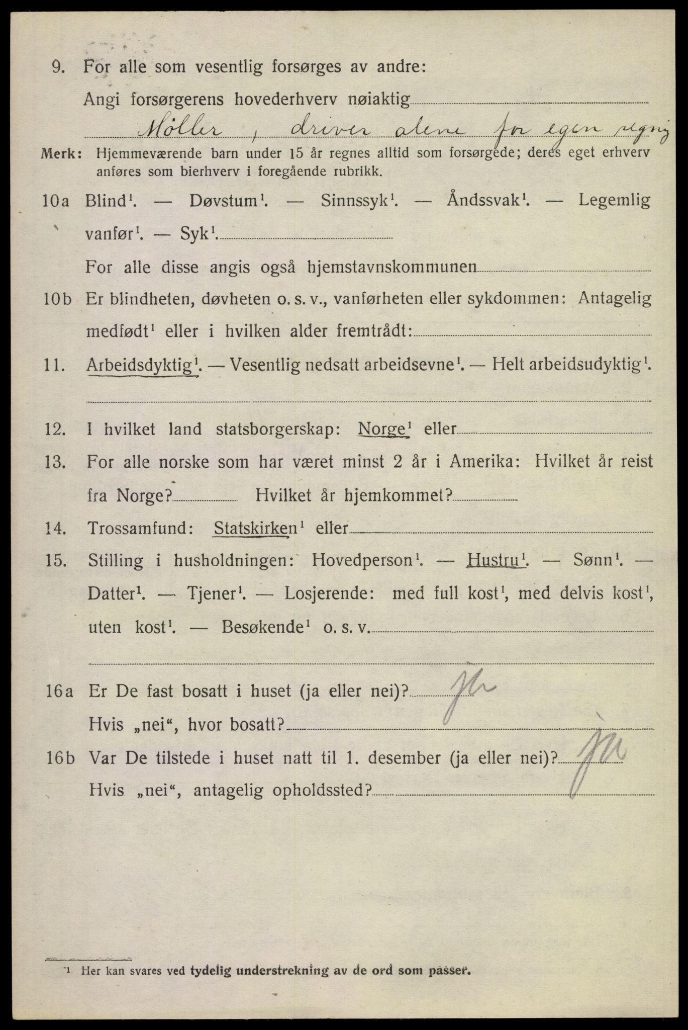 SAKO, 1920 census for Modum, 1920, p. 21690