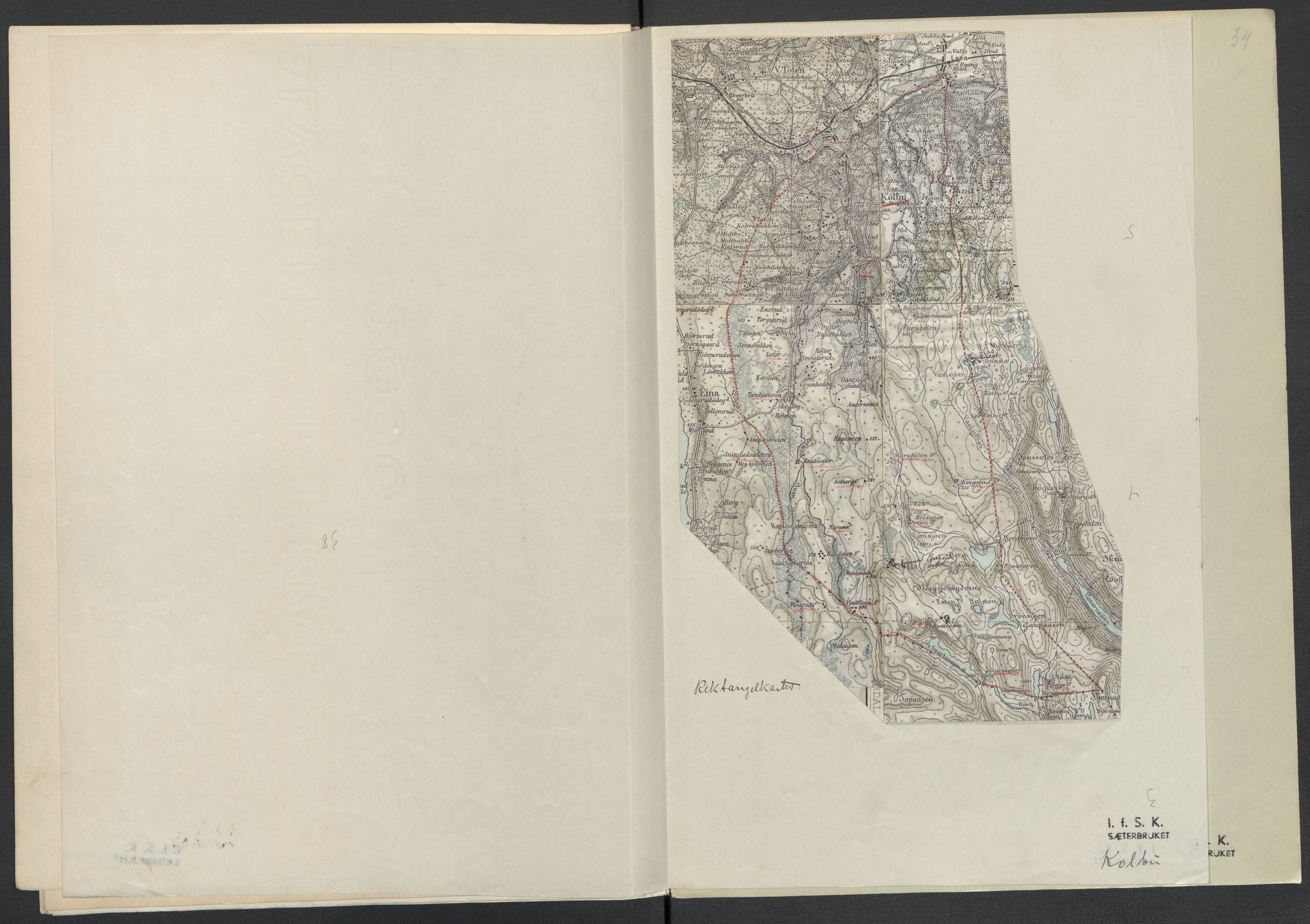 Instituttet for sammenlignende kulturforskning, AV/RA-PA-0424/F/Fc/L0004/0003: Eske B4: / Oppland (perm IX), 1933-1935, p. 34