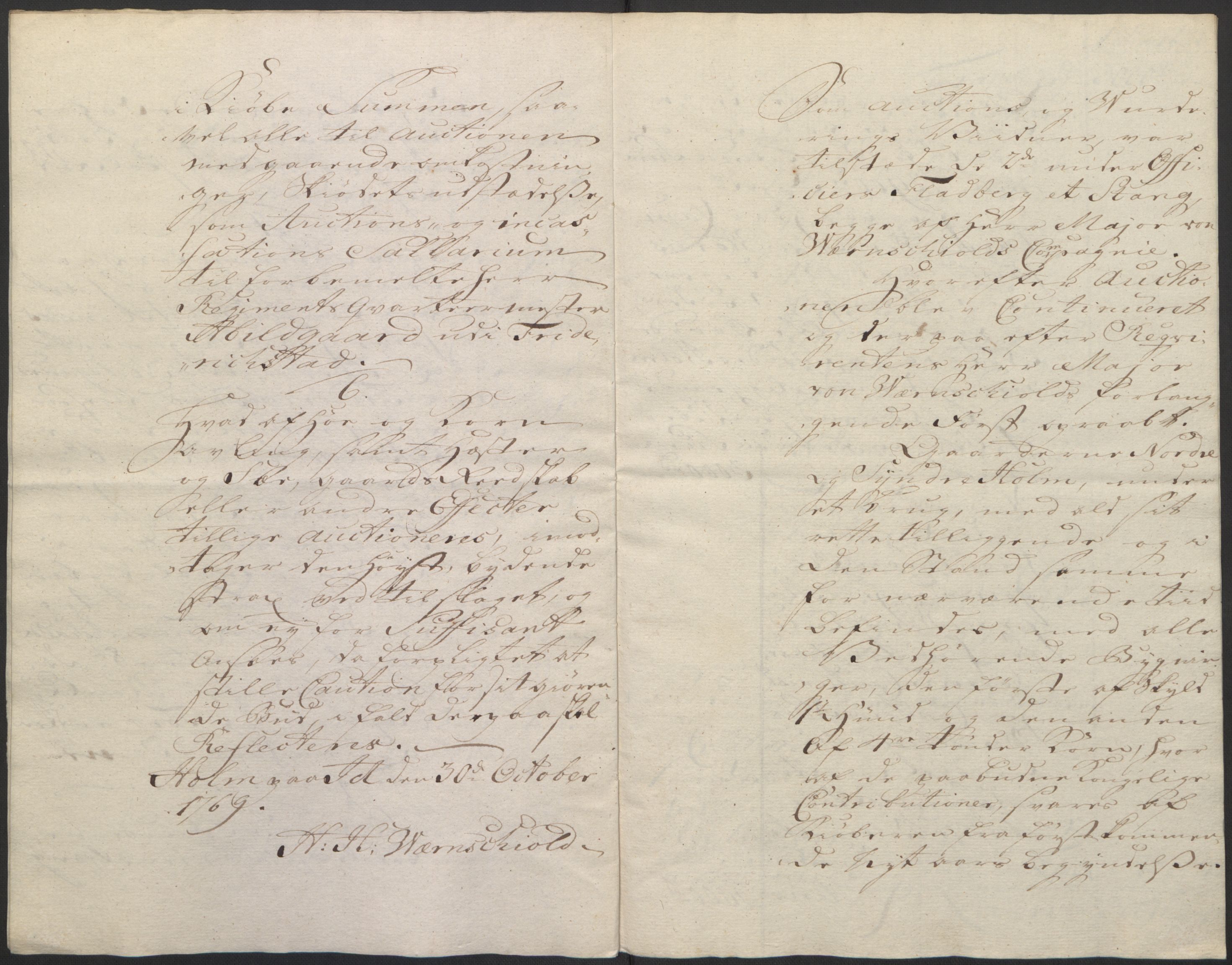 Forsvaret, Generalauditøren, AV/RA-RAFA-1772/F/Fj/Fja/L0038: --, 1744-1821, p. 248