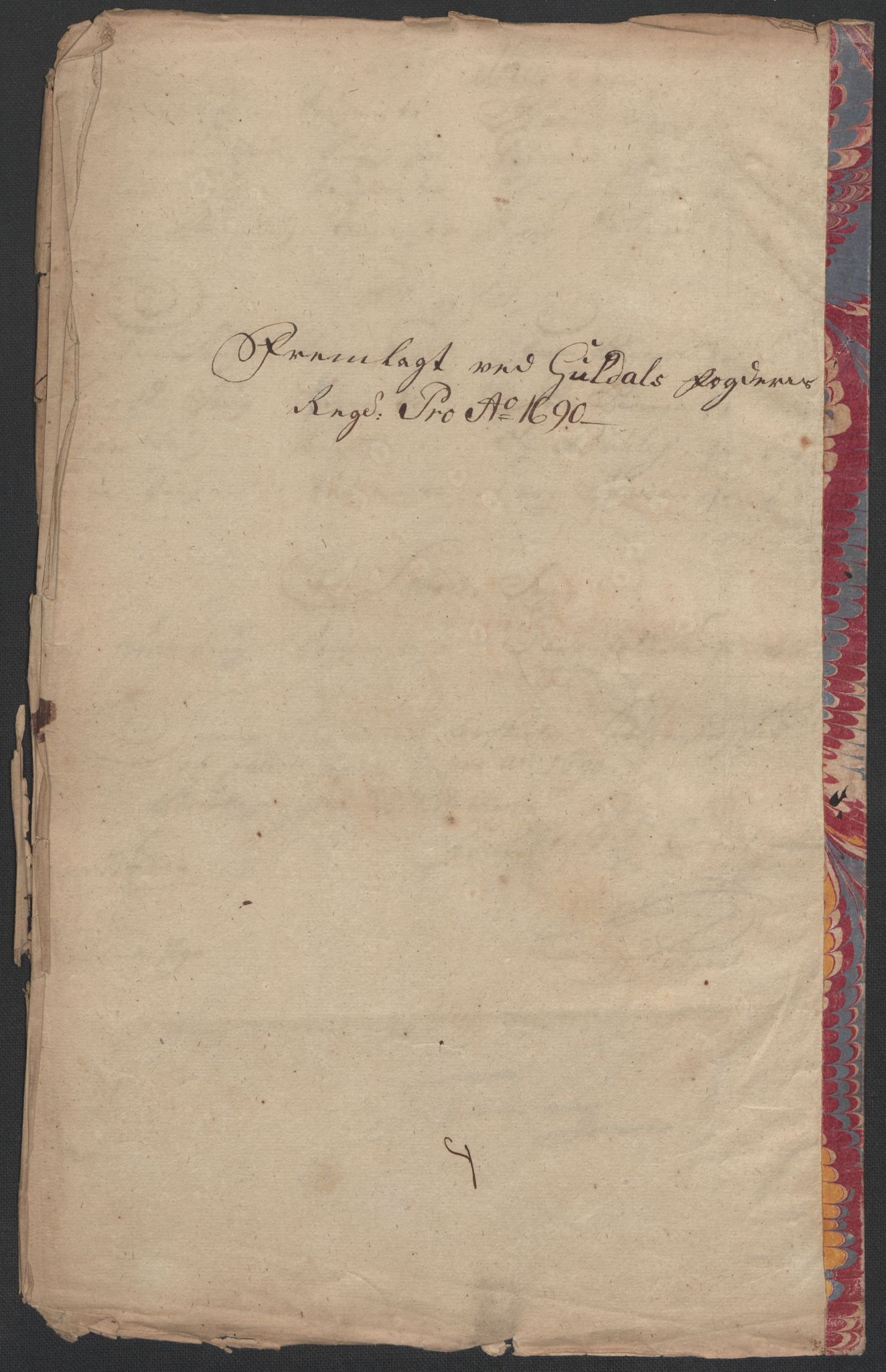 Rentekammeret inntil 1814, Reviderte regnskaper, Fogderegnskap, AV/RA-EA-4092/R59/L3940: Fogderegnskap Gauldal, 1689-1690, p. 237