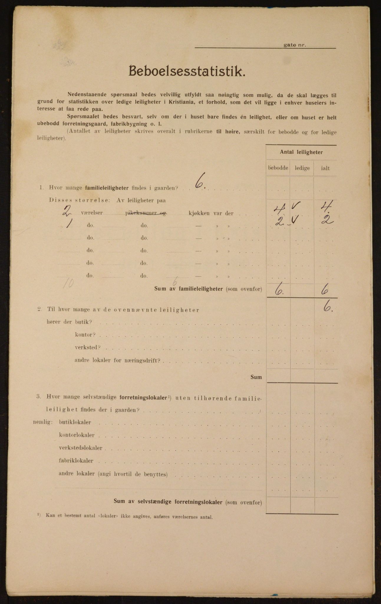 OBA, Municipal Census 1910 for Kristiania, 1910, p. 51927