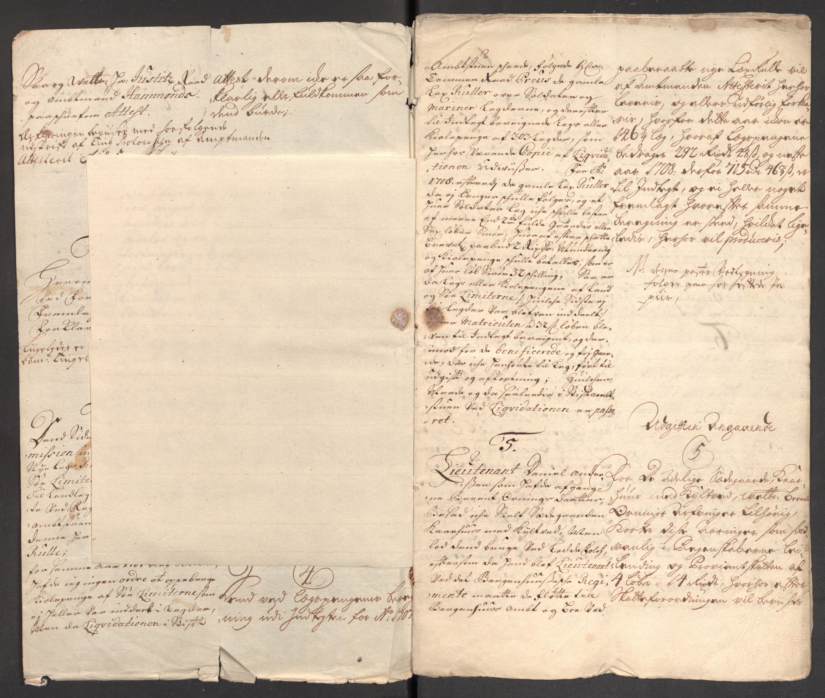 Rentekammeret inntil 1814, Reviderte regnskaper, Fogderegnskap, AV/RA-EA-4092/R47/L2861: Fogderegnskap Ryfylke, 1706-1709, p. 250