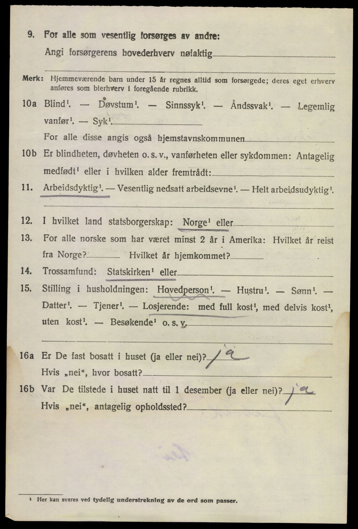 SAKO, 1920 census for Brunlanes, 1920, p. 6110
