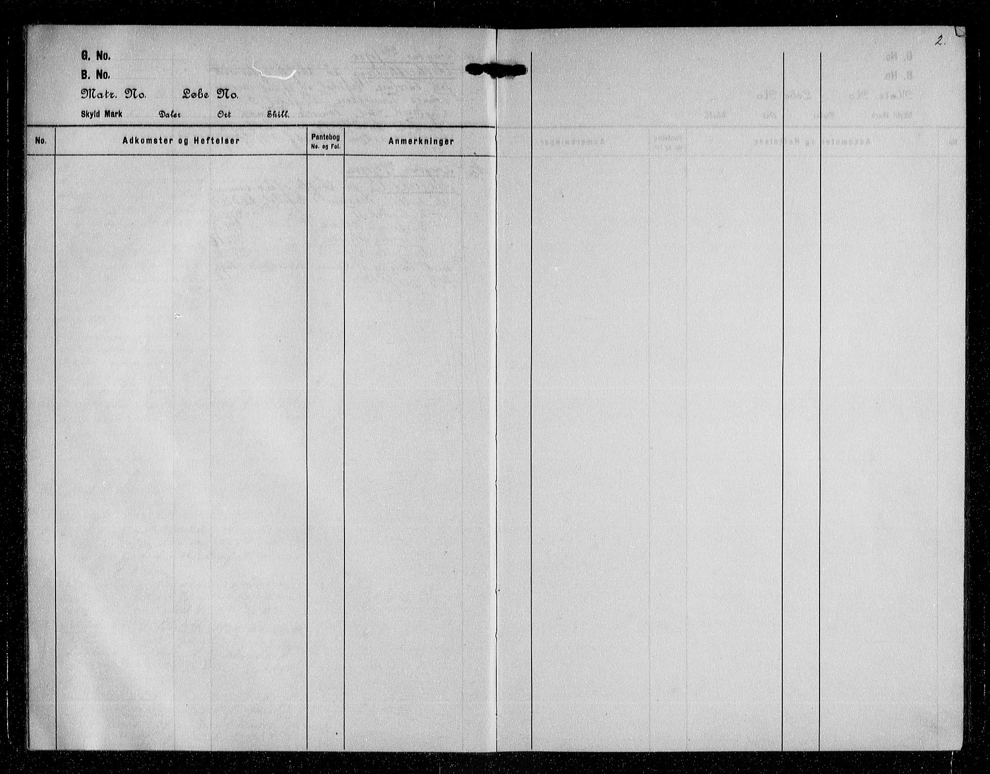 Flekkefjord sorenskriveri, SAK/1221-0001/G/Ga/L0031: Mortgage register no. 31, 1810-1950, p. 2