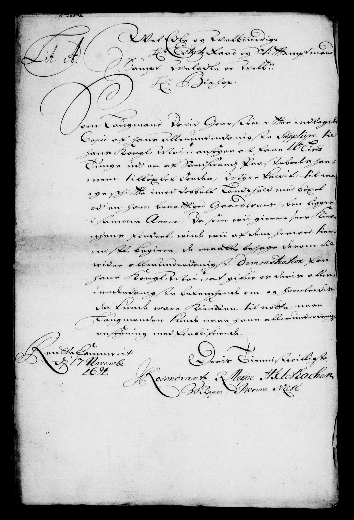 Rentekammeret inntil 1814, Realistisk ordnet avdeling, RA/EA-4070/On/L0013: [Jj 14]: Forskjellige dokumenter om krongodset i Norge, 1672-1722, p. 210