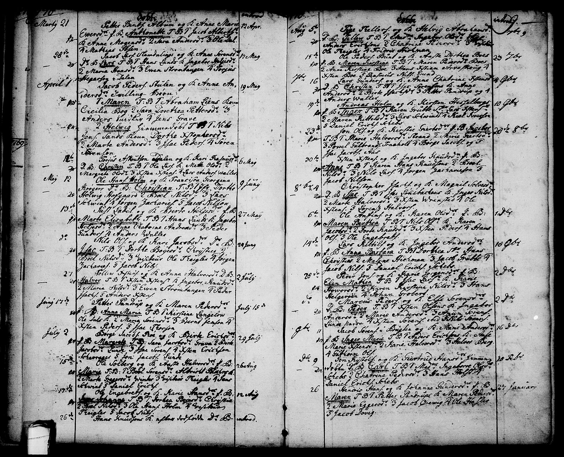 Brevik kirkebøker, SAKO/A-255/F/Fa/L0003: Parish register (official) no. 3, 1764-1814, p. 9