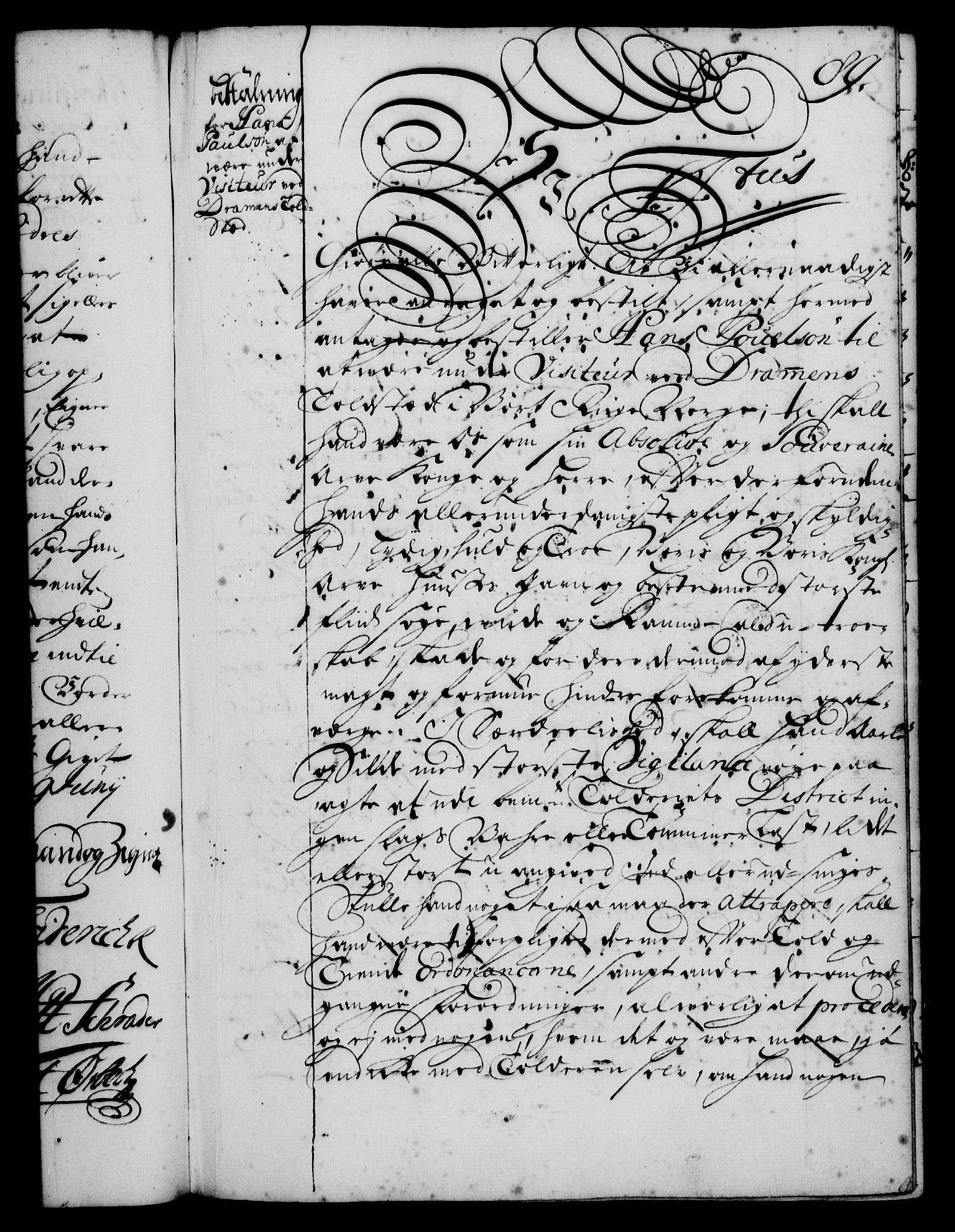 Rentekammeret, Kammerkanselliet, RA/EA-3111/G/Gg/Gge/L0001: Norsk bestallingsprotokoll med register (merket RK 53.25), 1720-1730, p. 89