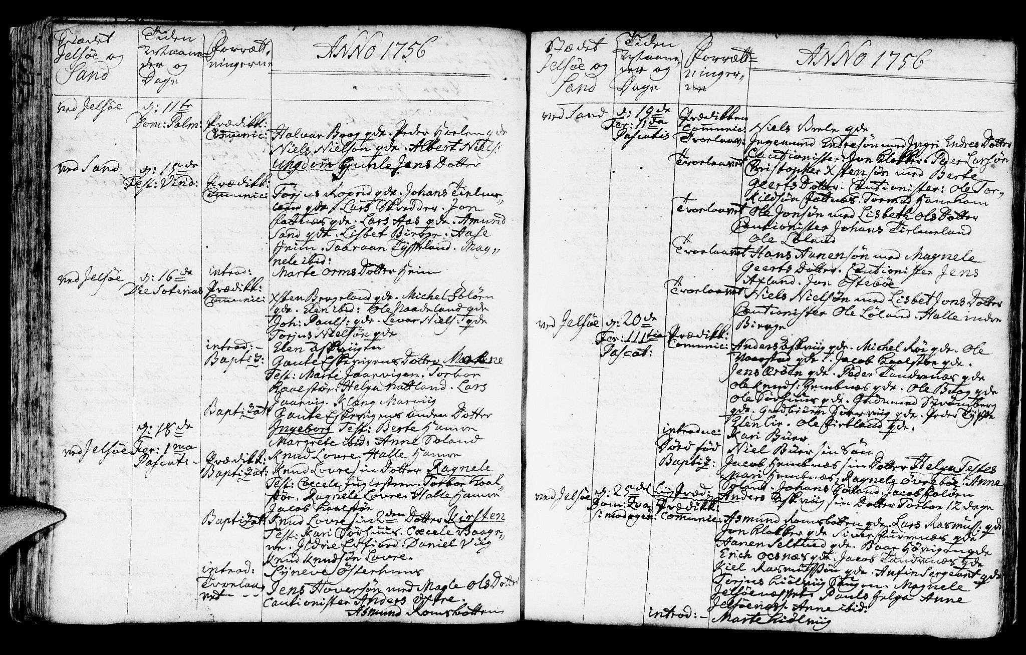 Jelsa sokneprestkontor, AV/SAST-A-101842/01/IV: Parish register (official) no. A 2, 1753-1767