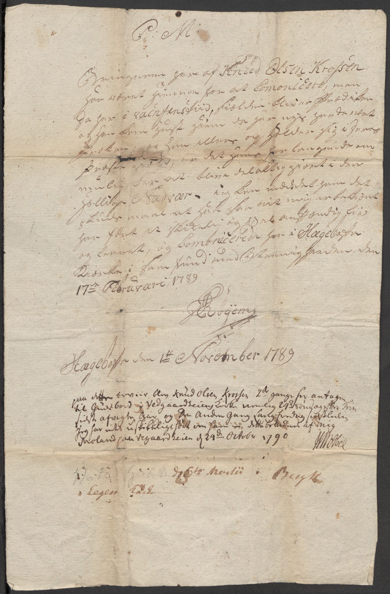 Riksarkivets diplomsamling, RA/EA-5965/F15/L0030: Prestearkiv - Aust-Agder, 1641-1812, p. 96