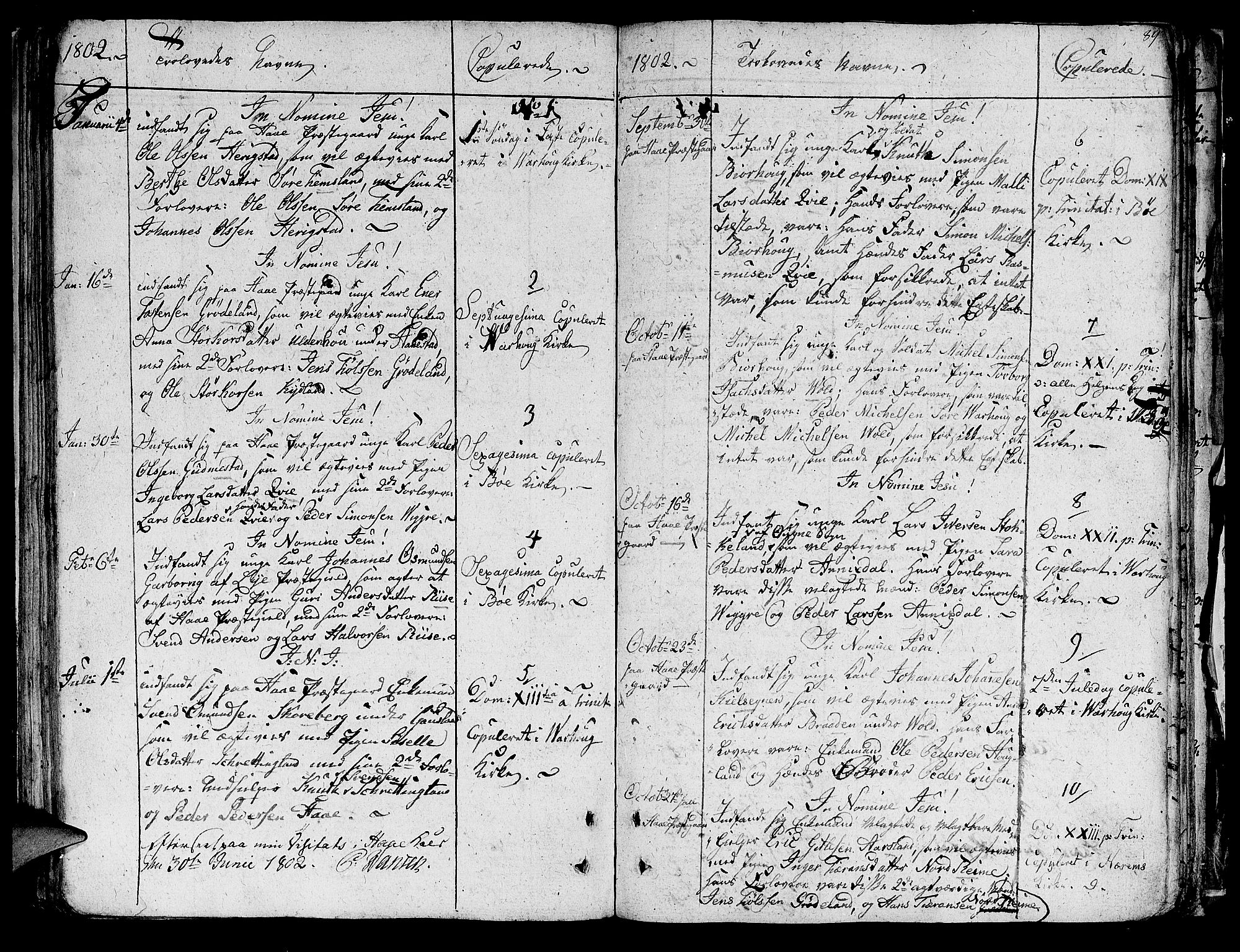 Hå sokneprestkontor, AV/SAST-A-101801/001/30BA/L0001: Parish register (official) no. A 1, 1787-1812, p. 89