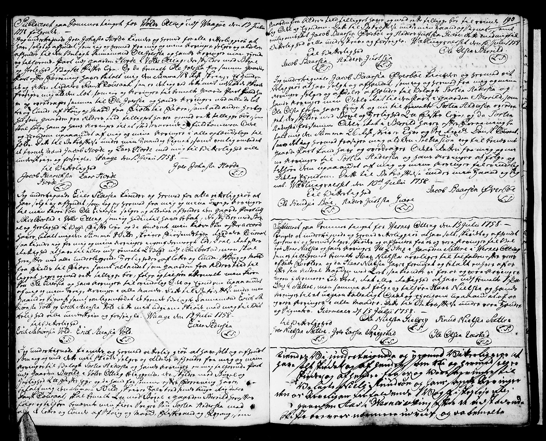 Romsdal sorenskriveri, SAT/A-4149/1/2/2C/L0003: Mortgage book no. 3, 1747-1767, p. 190