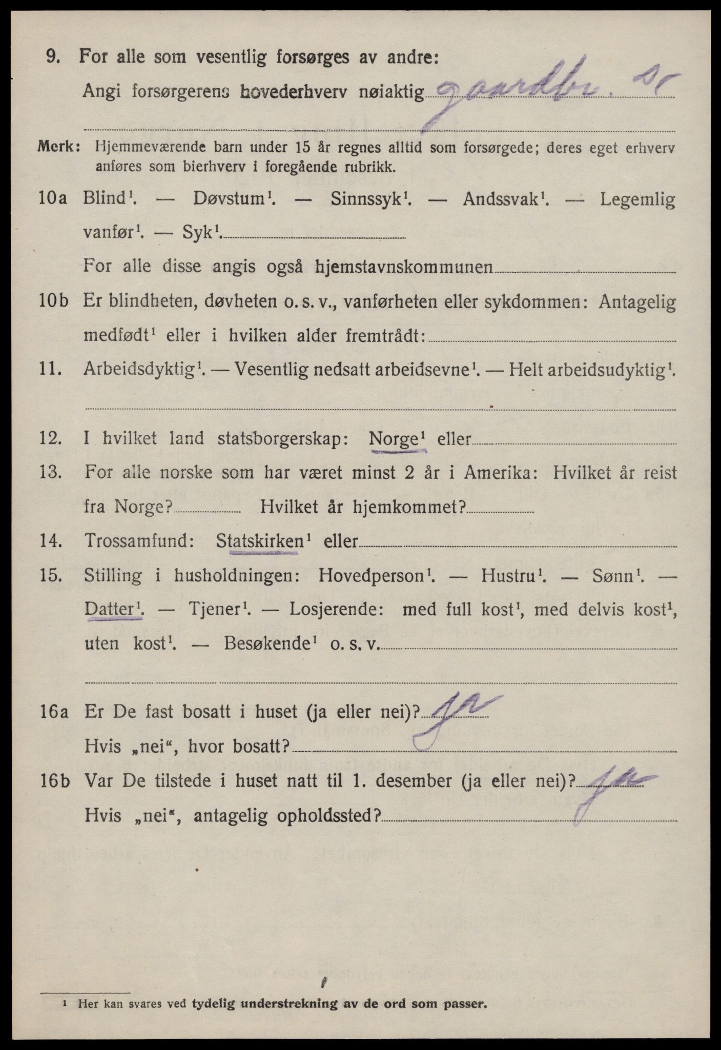 SAT, 1920 census for Ørskog, 1920, p. 3601