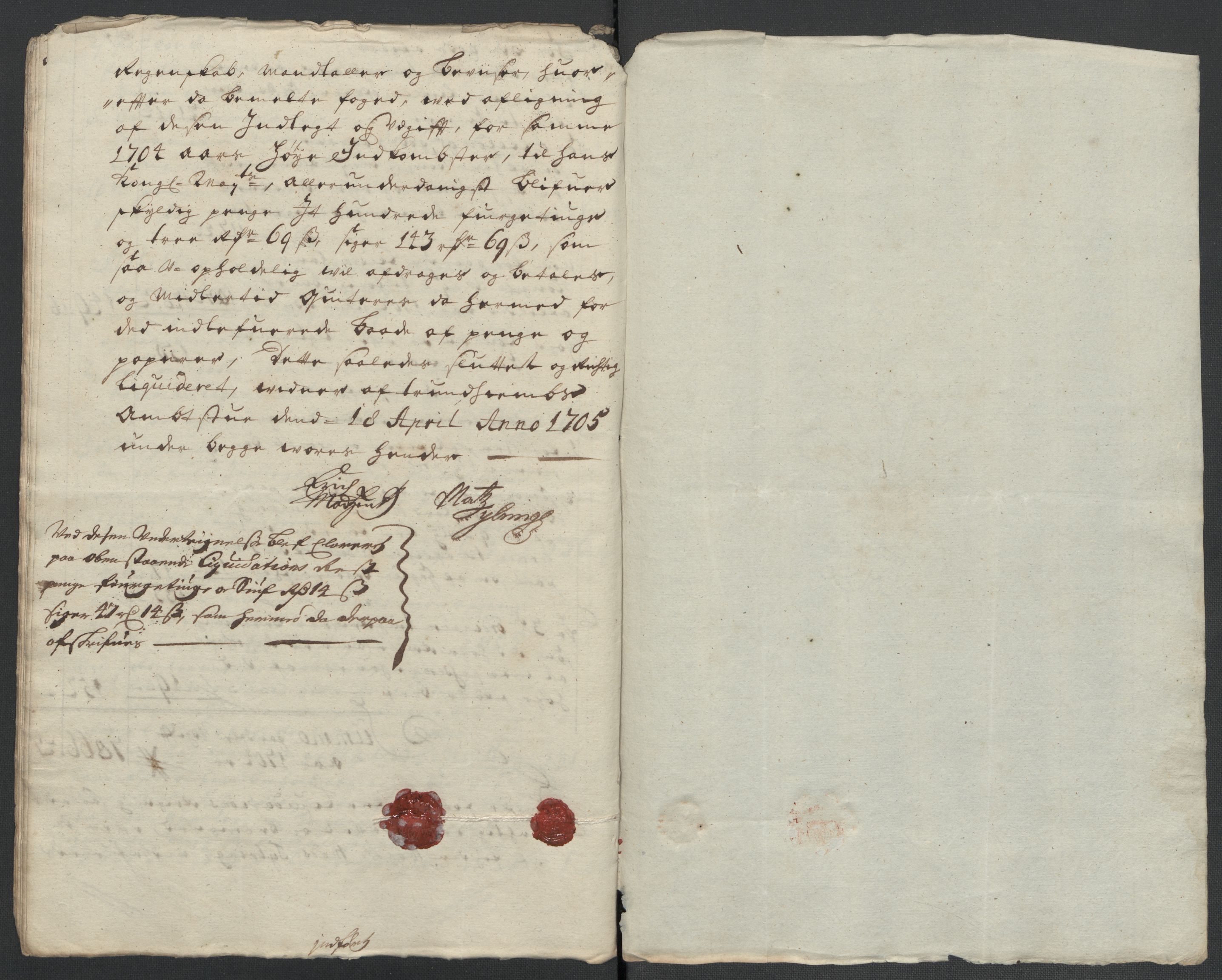 Rentekammeret inntil 1814, Reviderte regnskaper, Fogderegnskap, AV/RA-EA-4092/R61/L4109: Fogderegnskap Strinda og Selbu, 1704-1706, p. 21