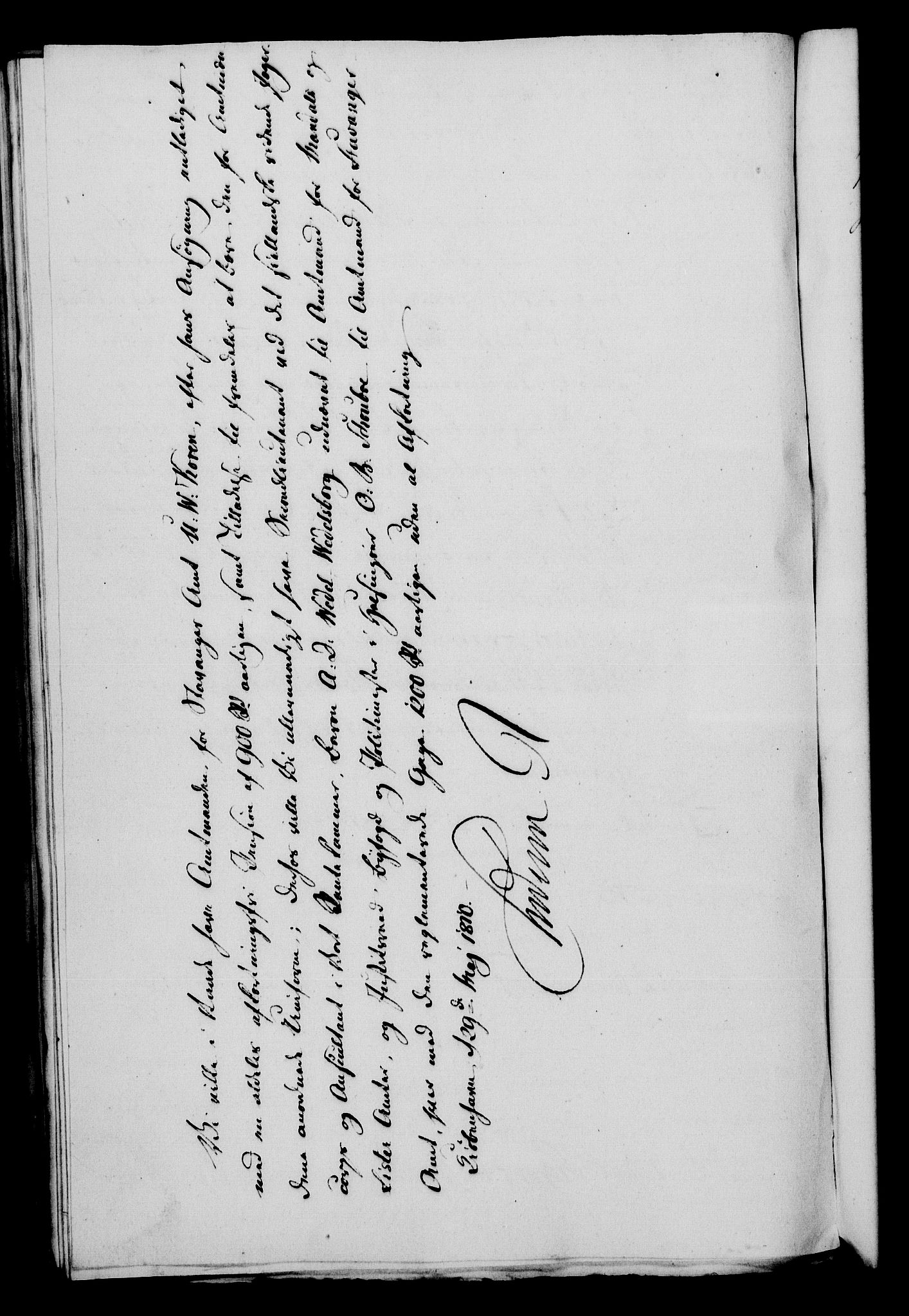 Rentekammeret, Kammerkanselliet, RA/EA-3111/G/Gf/Gfa/L0092: Norsk relasjons- og resolusjonsprotokoll (merket RK 52.92), 1810, p. 290