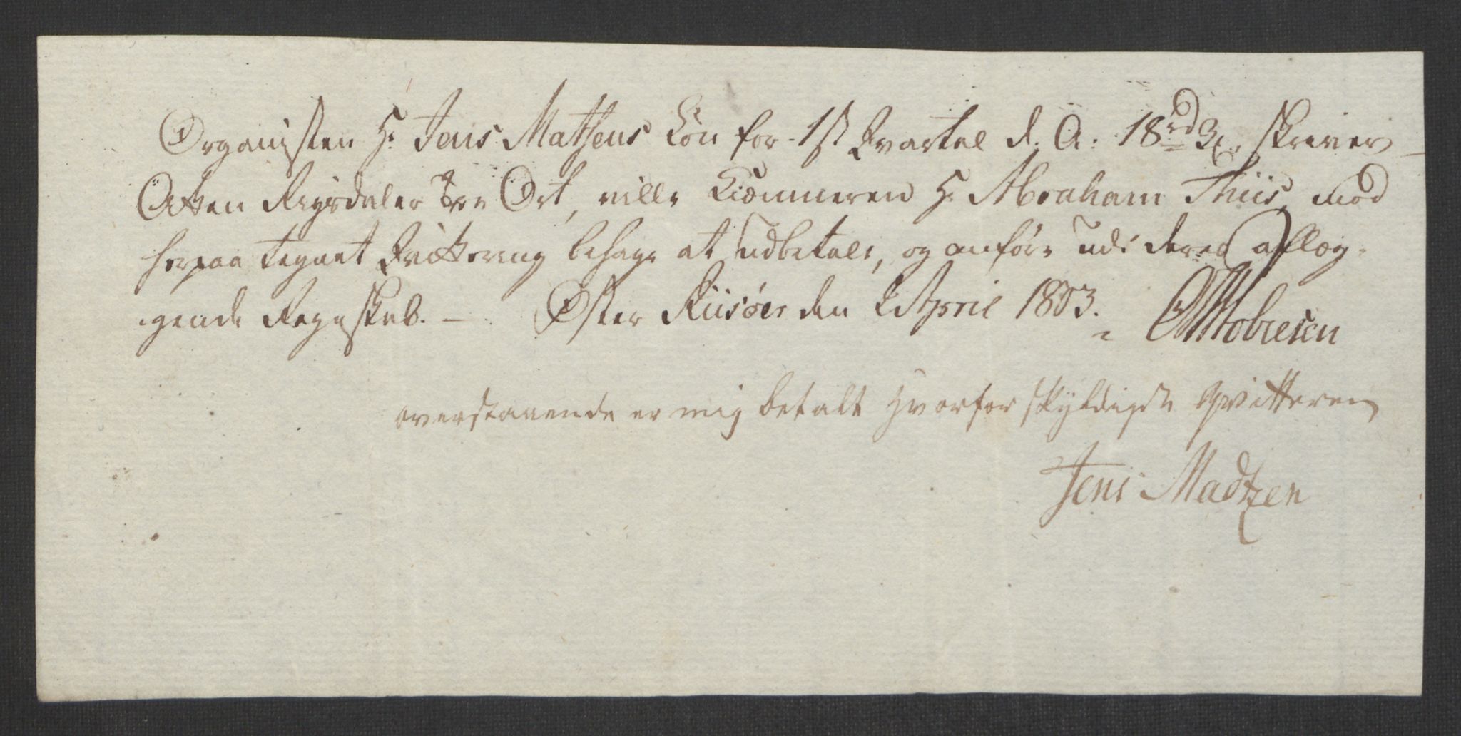 Danske Kanselli 1800-1814, AV/RA-EA-3024/K/Kk/Kka/Kkac/L0236: Kjøpstadregnskap Øster Risør, 1801-1804, p. 687