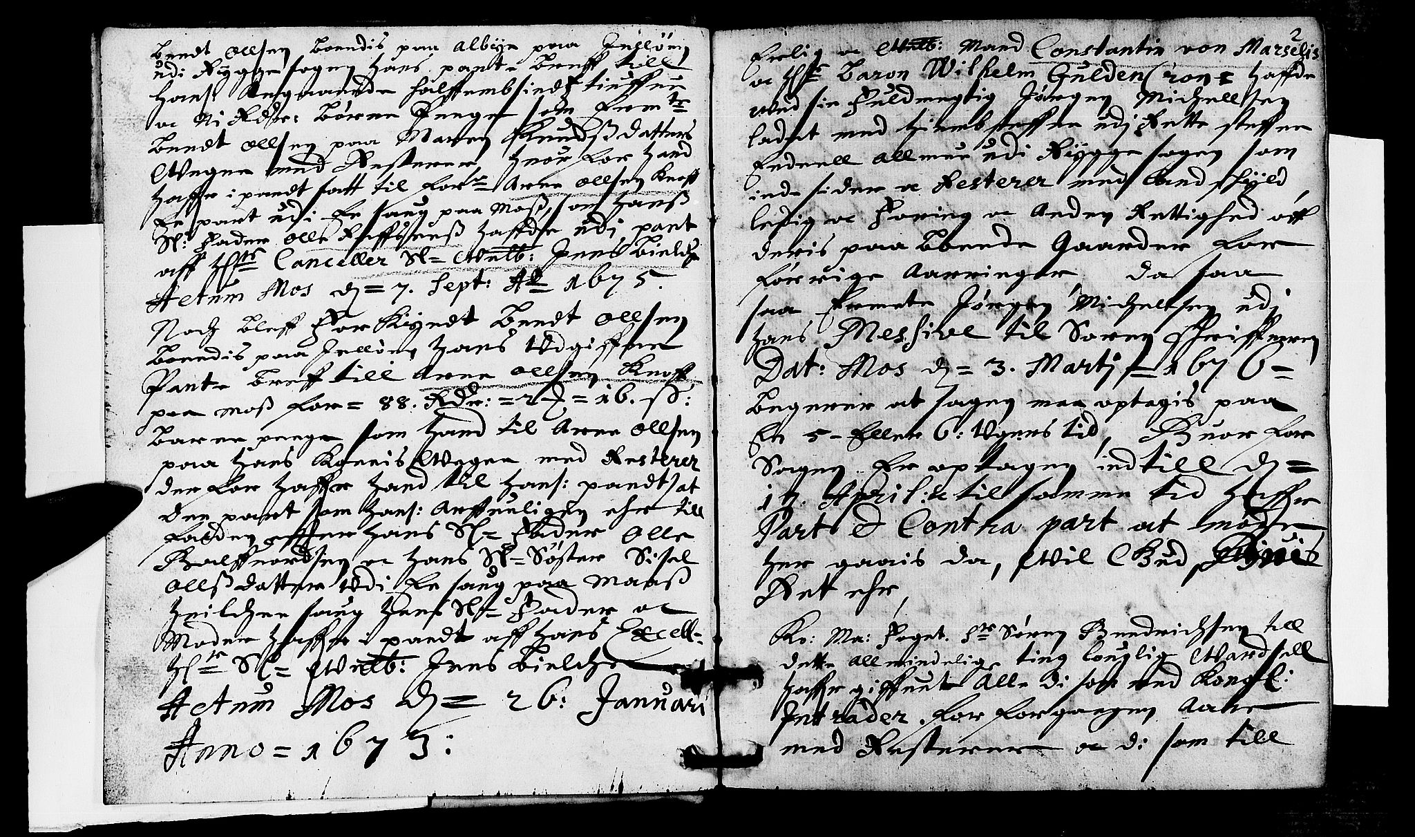 Moss sorenskriveri, SAO/A-10168, 1676-1677, p. 1b-2a