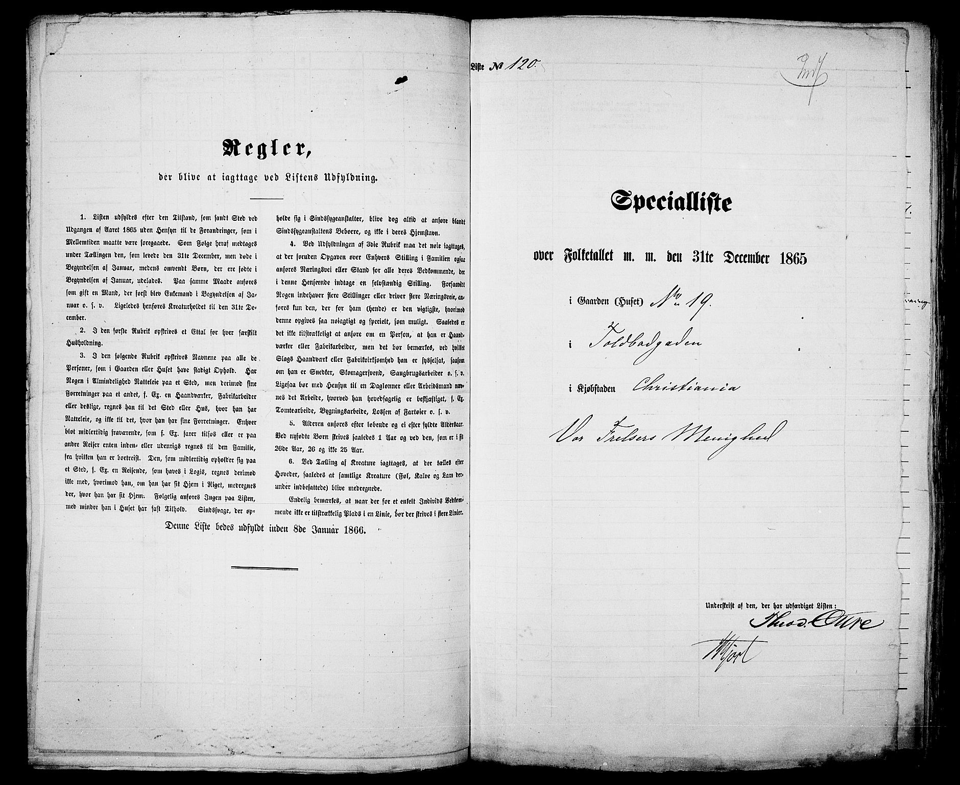 RA, 1865 census for Kristiania, 1865, p. 390