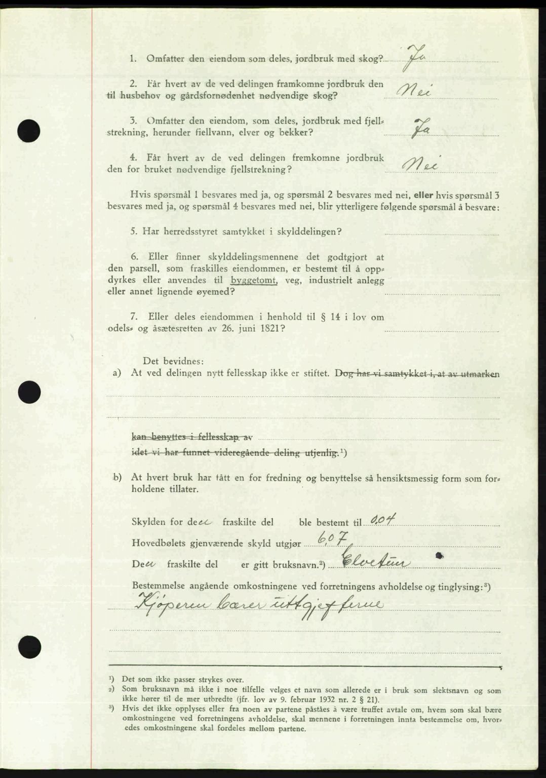 Romsdal sorenskriveri, AV/SAT-A-4149/1/2/2C: Mortgage book no. A24, 1947-1947, Diary no: : 3101/1947