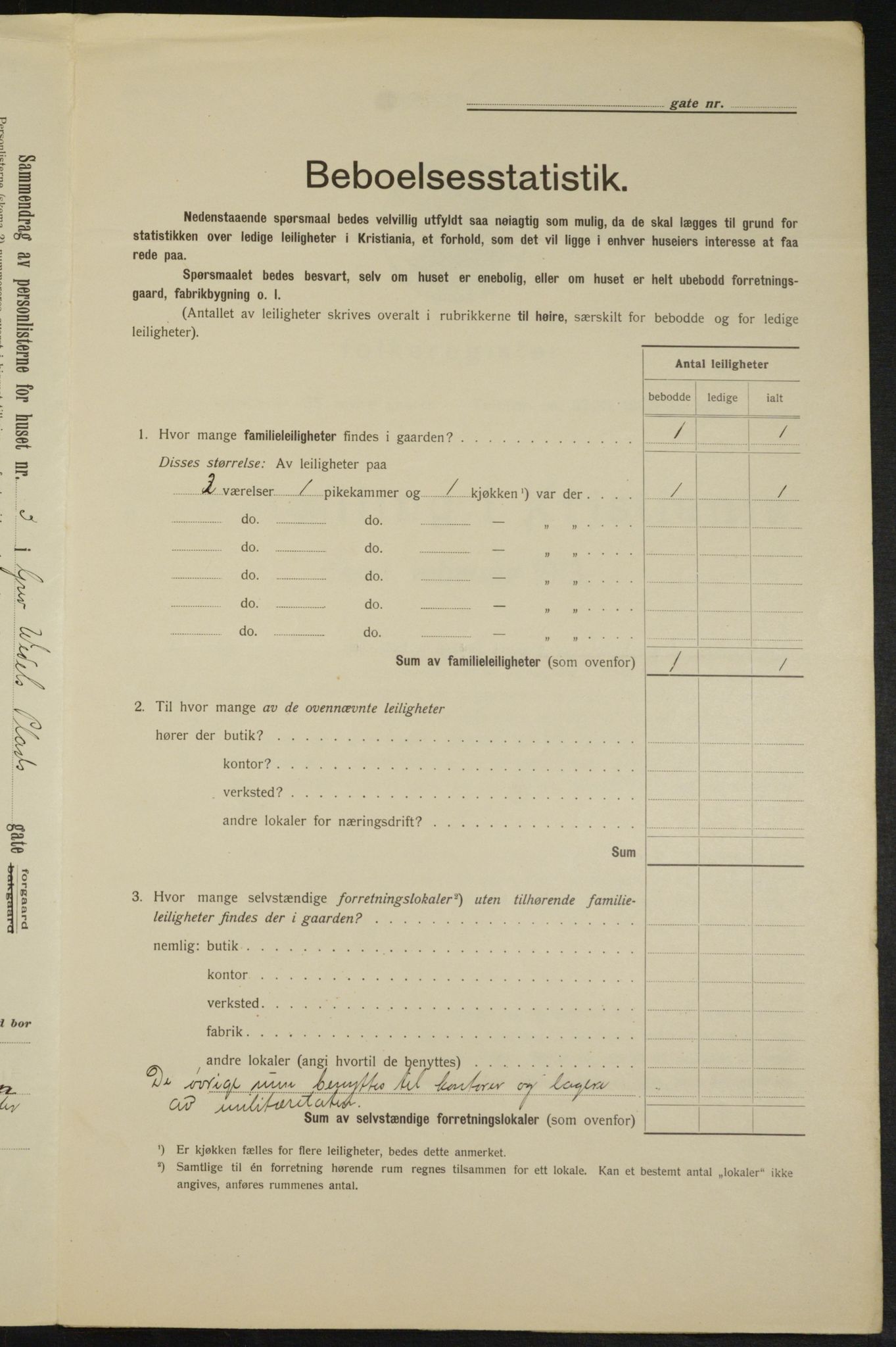 OBA, Municipal Census 1913 for Kristiania, 1913, p. 29968