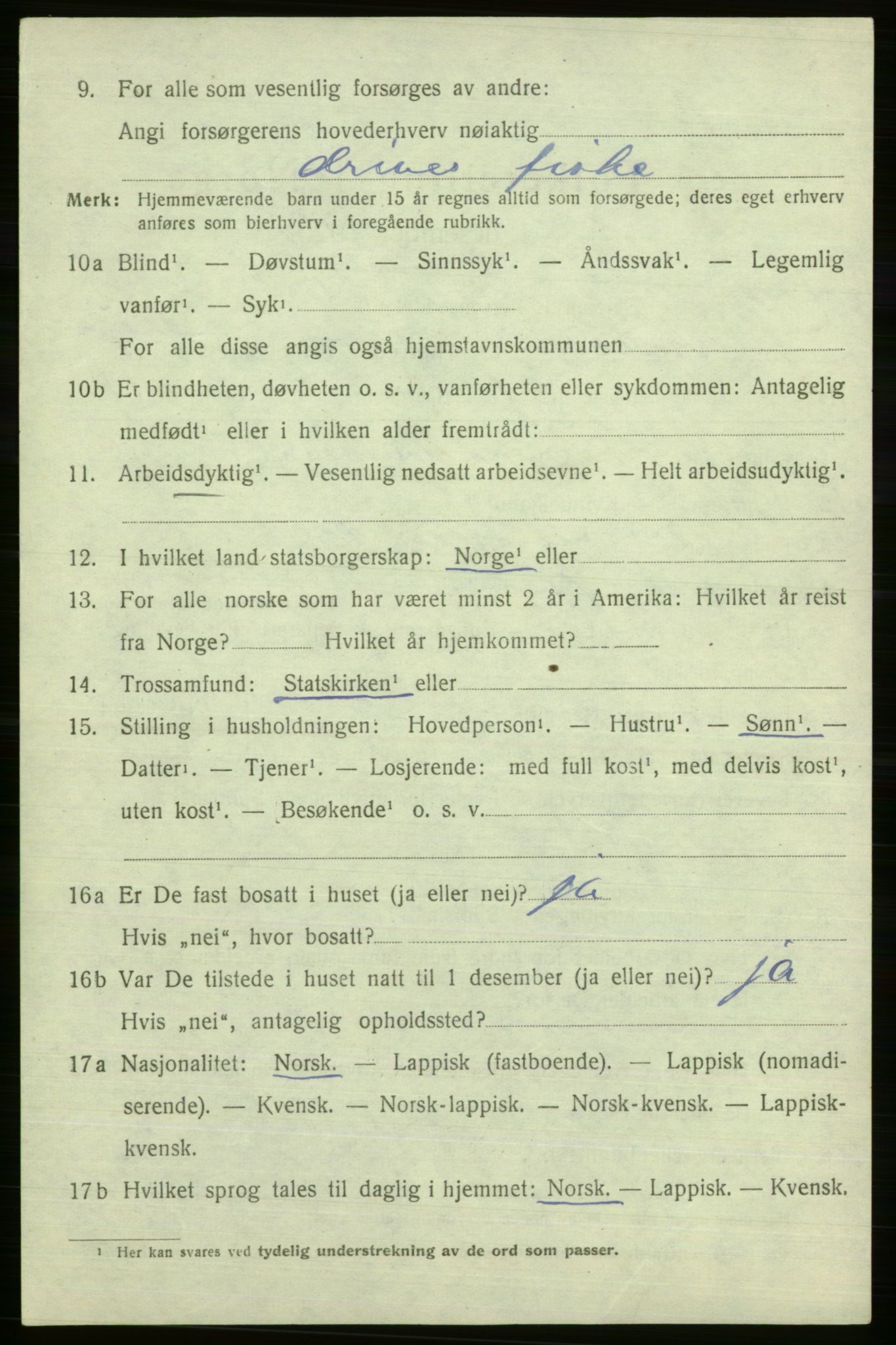 SATØ, 1920 census for Måsøy, 1920, p. 4433