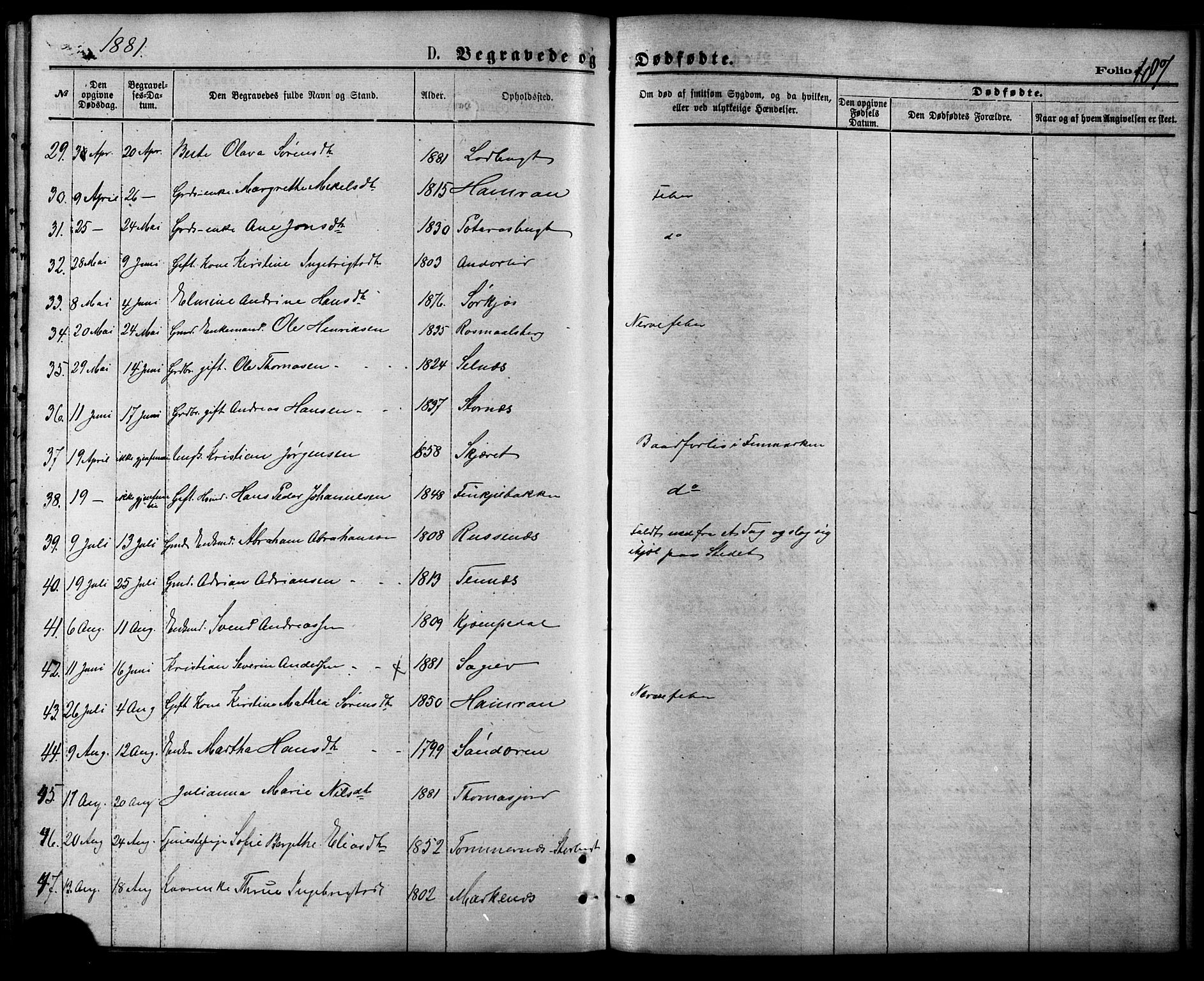 Balsfjord sokneprestembete, SATØ/S-1303/G/Ga/L0004kirke: Parish register (official) no. 4, 1871-1883, p. 187