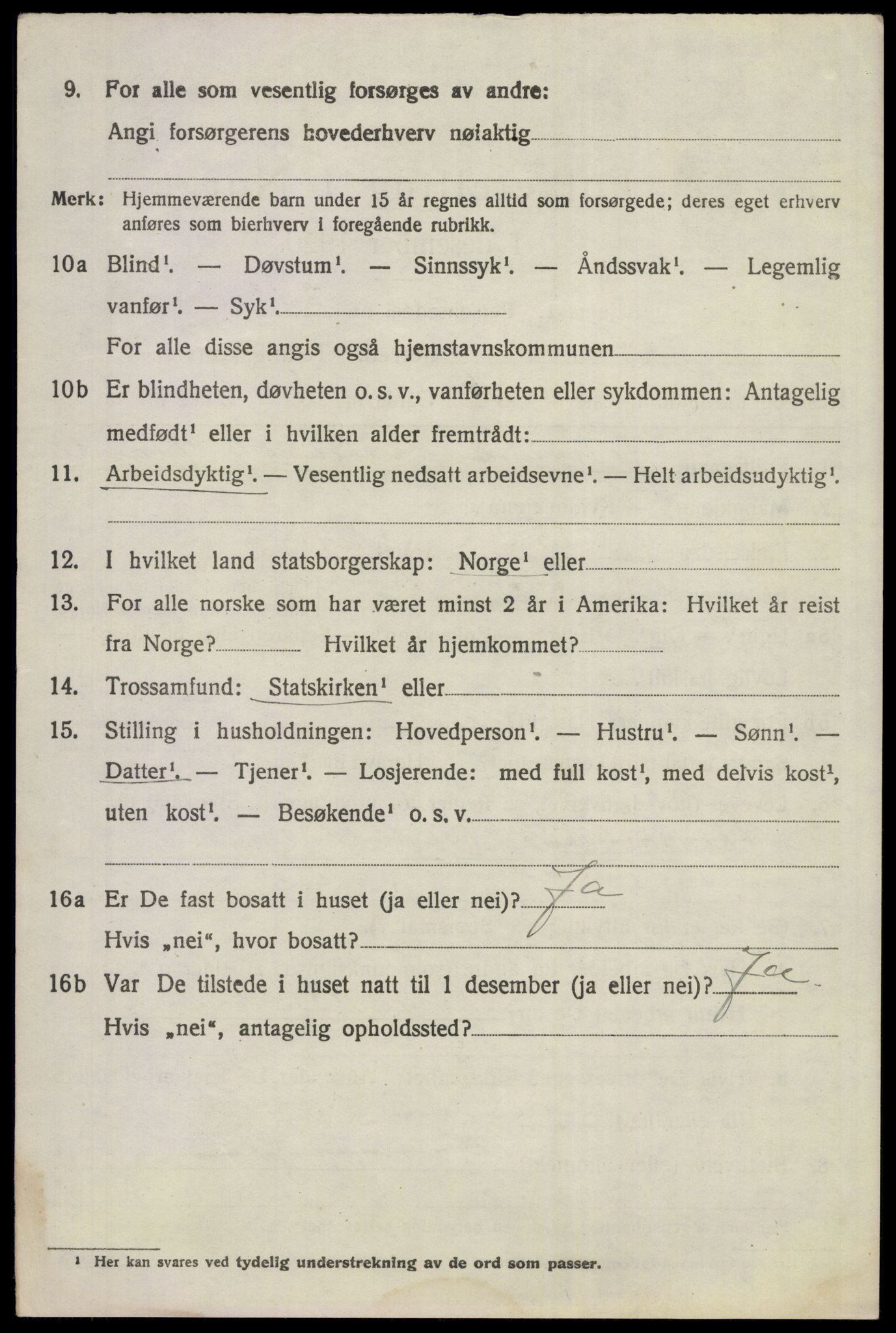 SAKO, 1920 census for Ådal, 1920, p. 3617