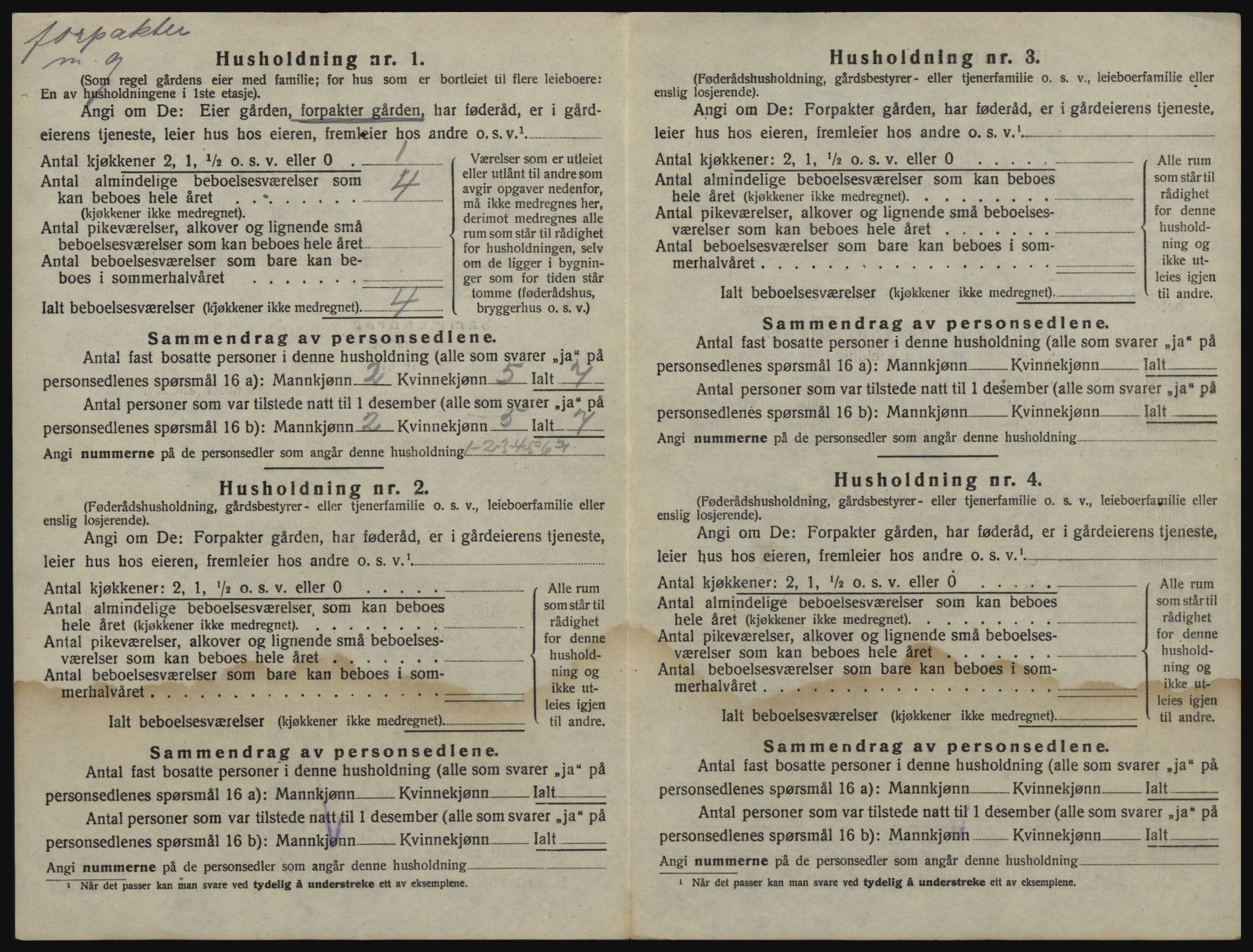 SAO, 1920 census for Bærum, 1920, p. 5085