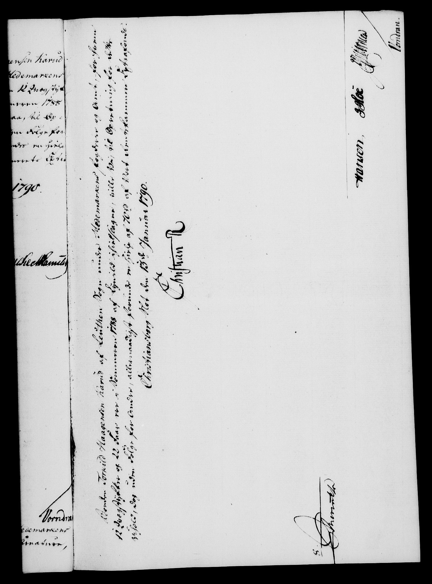 Rentekammeret, Kammerkanselliet, RA/EA-3111/G/Gf/Gfa/L0072: Norsk relasjons- og resolusjonsprotokoll (merket RK 52.72), 1790, p. 87