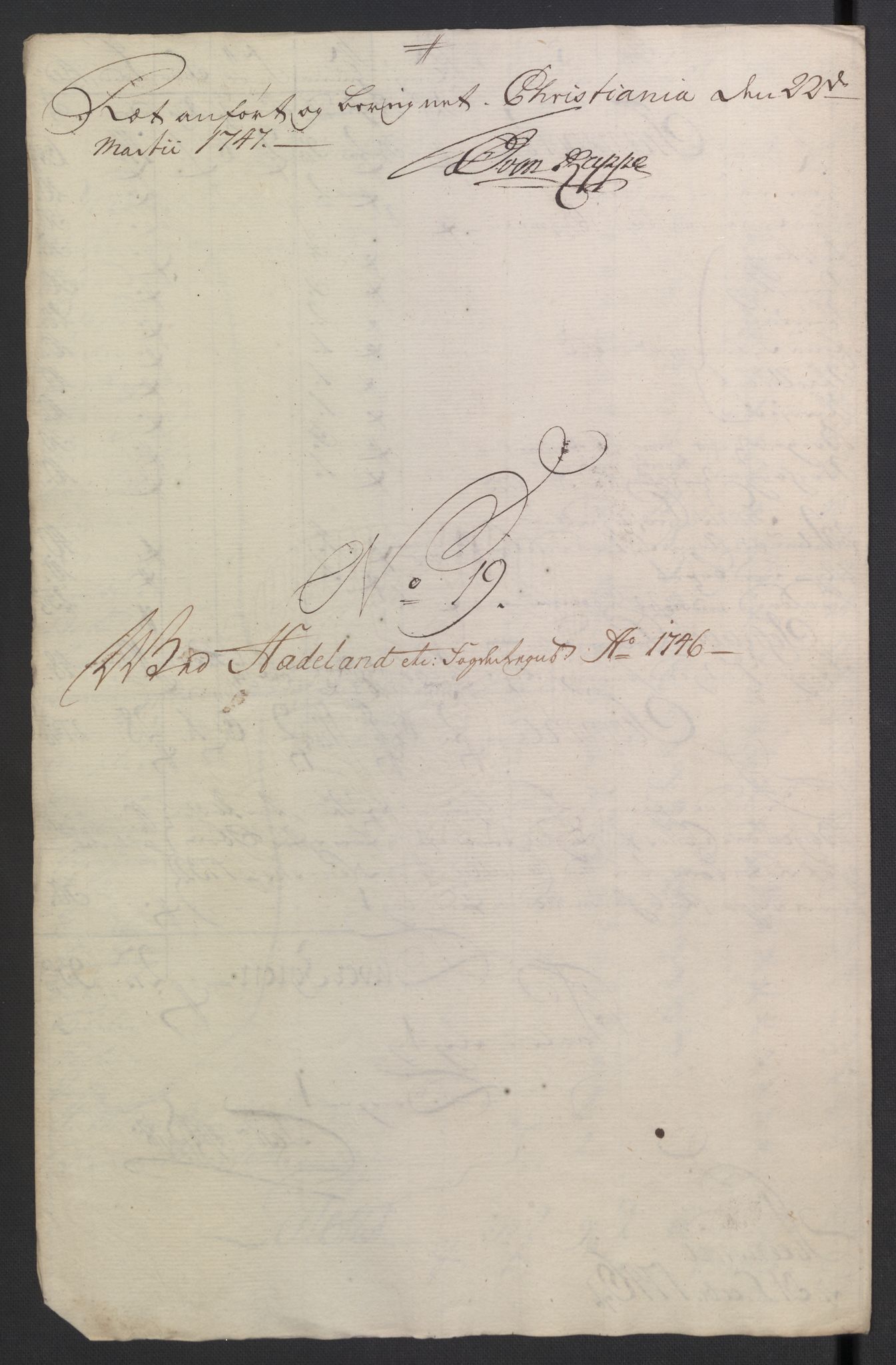 Rentekammeret inntil 1814, Reviderte regnskaper, Fogderegnskap, AV/RA-EA-4092/R18/L1345: Fogderegnskap Hadeland, Toten og Valdres, 1745-1746, p. 418