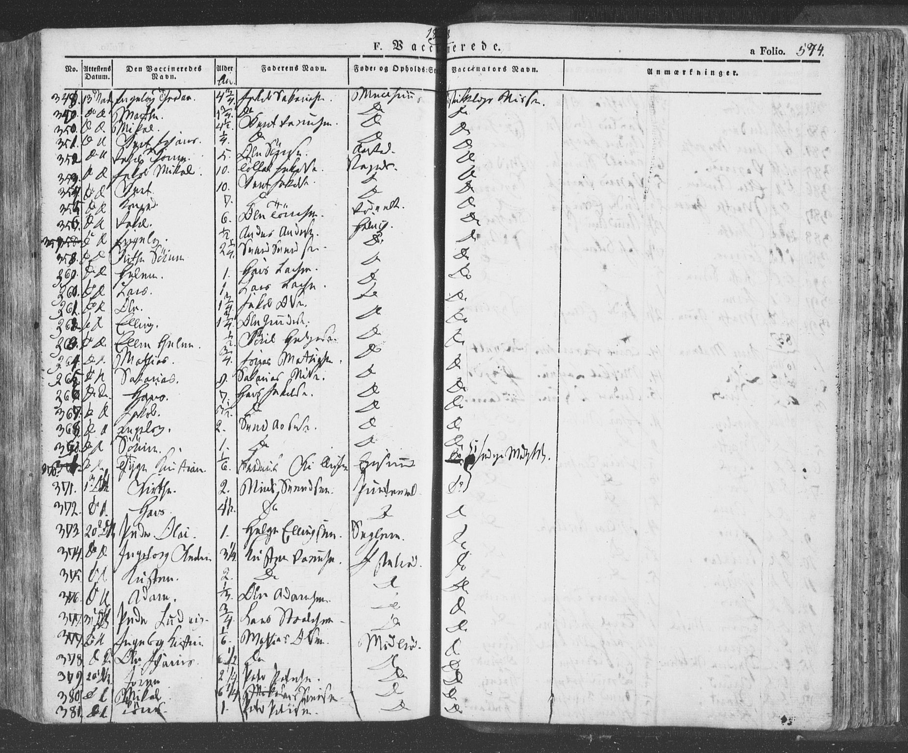 Eigersund sokneprestkontor, AV/SAST-A-101807/S08/L0009: Parish register (official) no. A 9, 1827-1850, p. 574