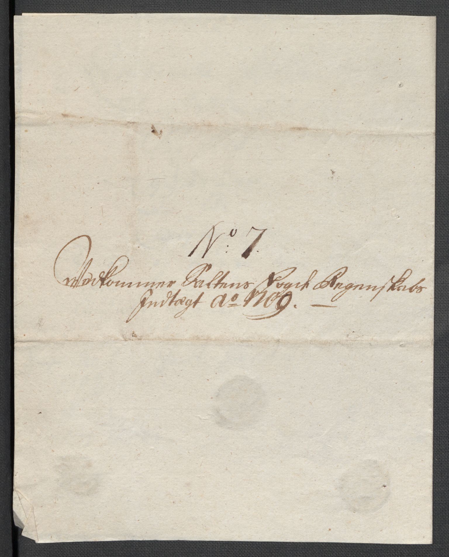 Rentekammeret inntil 1814, Reviderte regnskaper, Fogderegnskap, AV/RA-EA-4092/R66/L4581: Fogderegnskap Salten, 1707-1710, p. 385