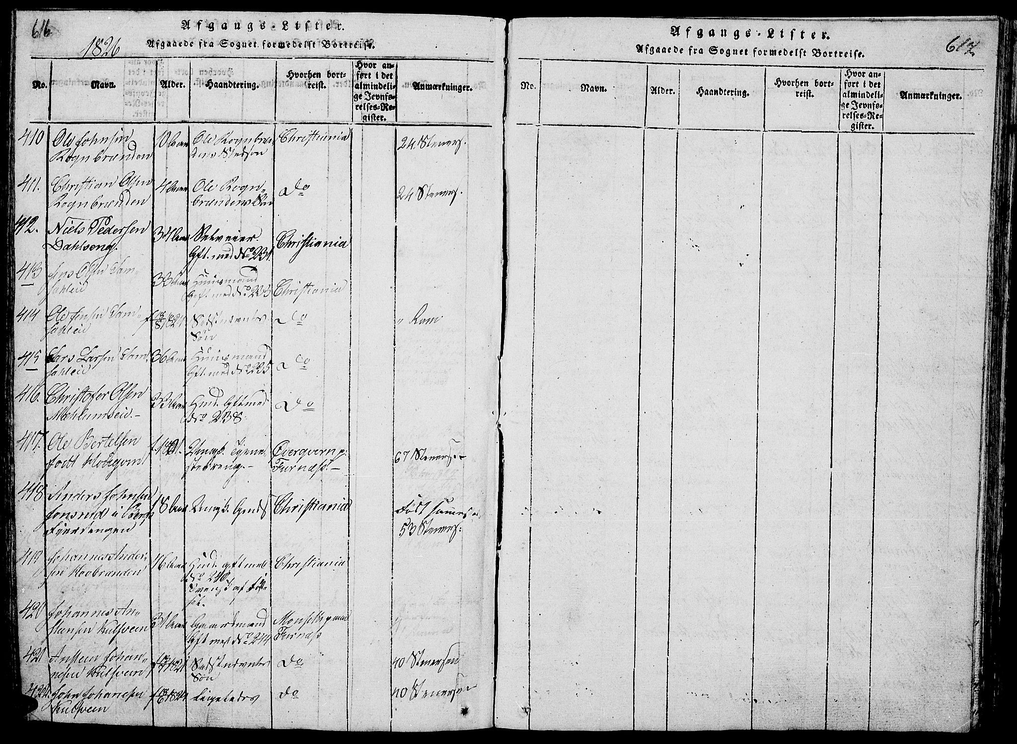 Ringsaker prestekontor, AV/SAH-PREST-014/L/La/L0001: Parish register (copy) no. 1, 1814-1826, p. 616-617