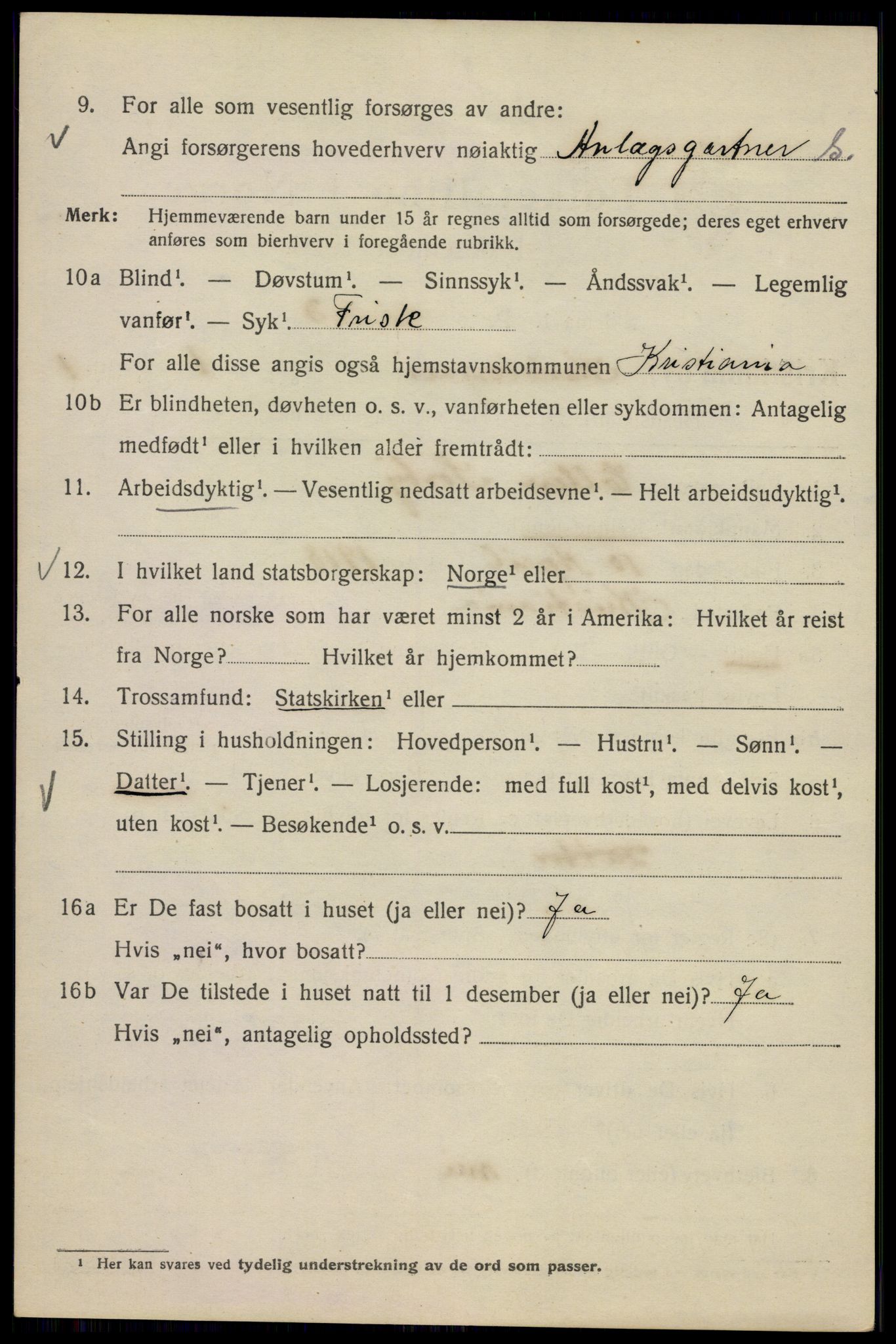 SAO, 1920 census for Kristiania, 1920, p. 330002